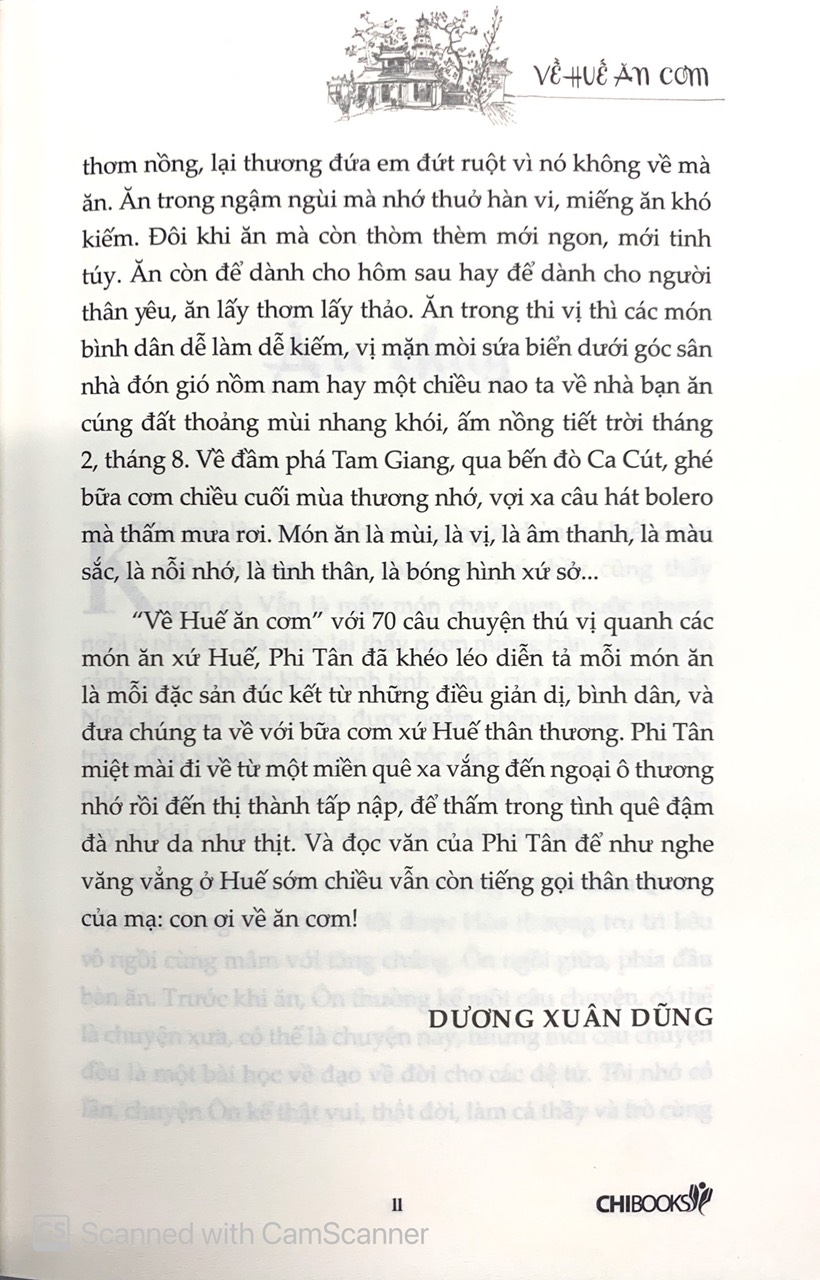 về huế ăn cơm