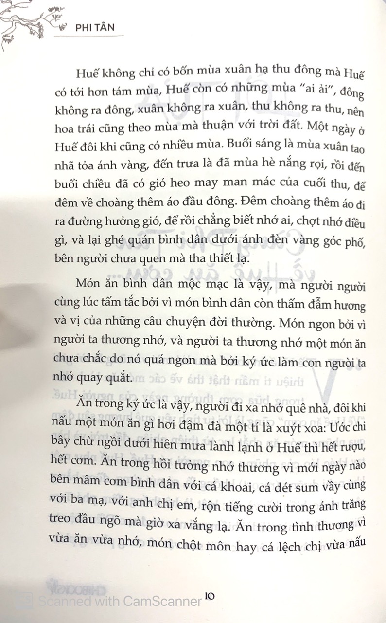 về huế ăn cơm