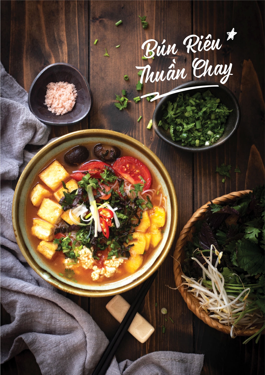 về nhà ăn cơm - 45 công thức thuần chay cho mâm cơm nhà bạn (tái bản 2024)