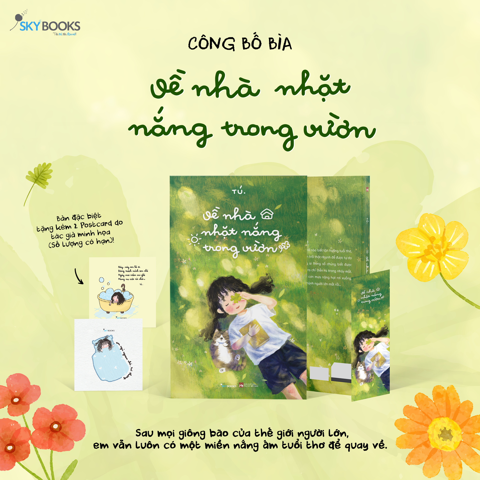 Về Nhà Nhặt Nắng Trong Vườn - Bản Đặc Biệt - Tặng Kèm 1 Bookmark + 2 Postcard