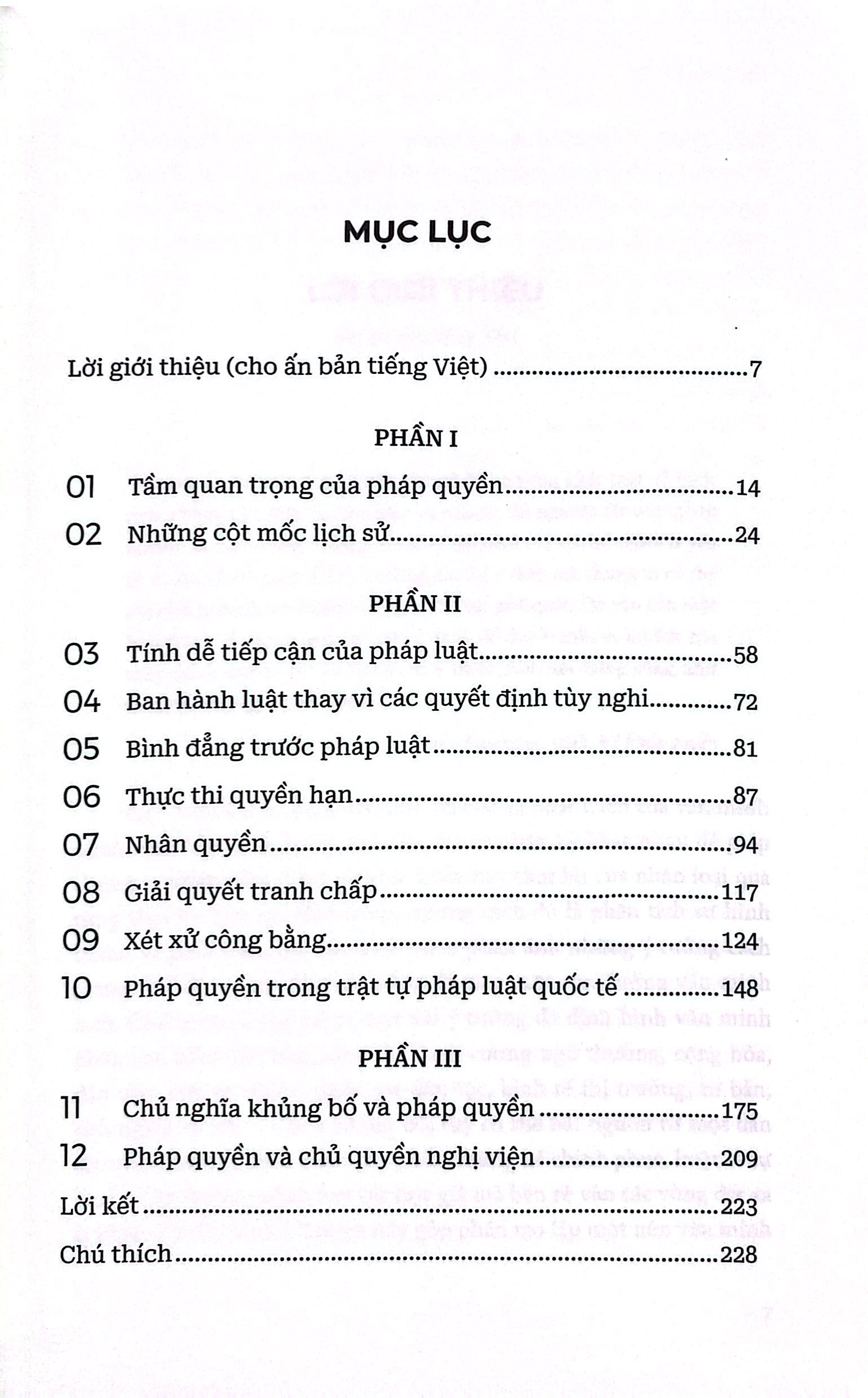 về pháp quyền