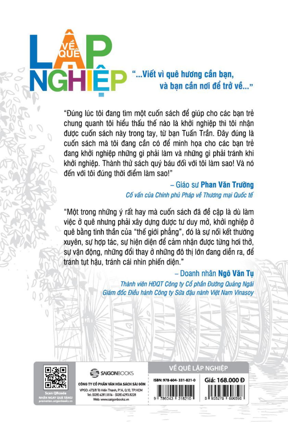 về quê lập nghiệp (tái bản)