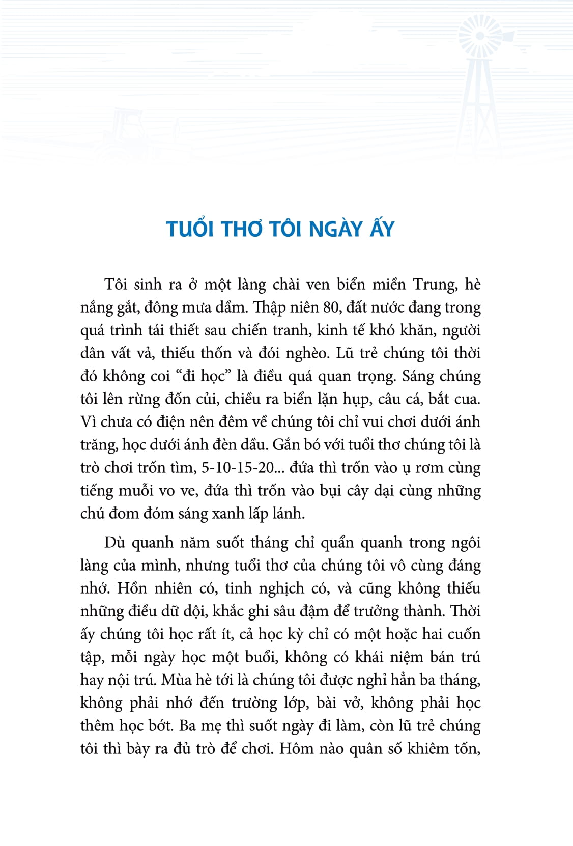 về quê lập nghiệp (tái bản)