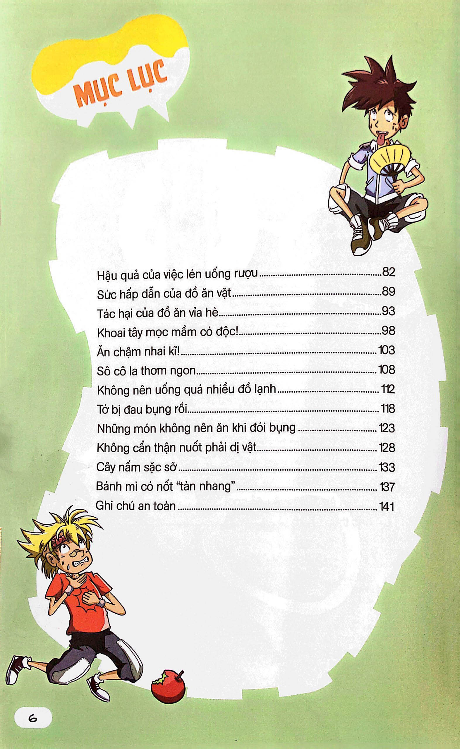 vệ sĩ tốt nhất là chính mình - 150++ kỹ năng an toàn dành cho học sinh - an toàn trong ăn uống (dành cho trẻ từ 6-12 tuổi)