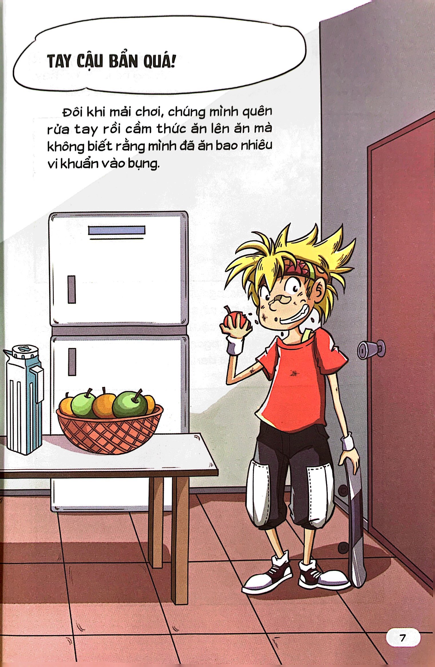 vệ sĩ tốt nhất là chính mình - 150++ kỹ năng an toàn dành cho học sinh - an toàn trong ăn uống (dành cho trẻ từ 6-12 tuổi)