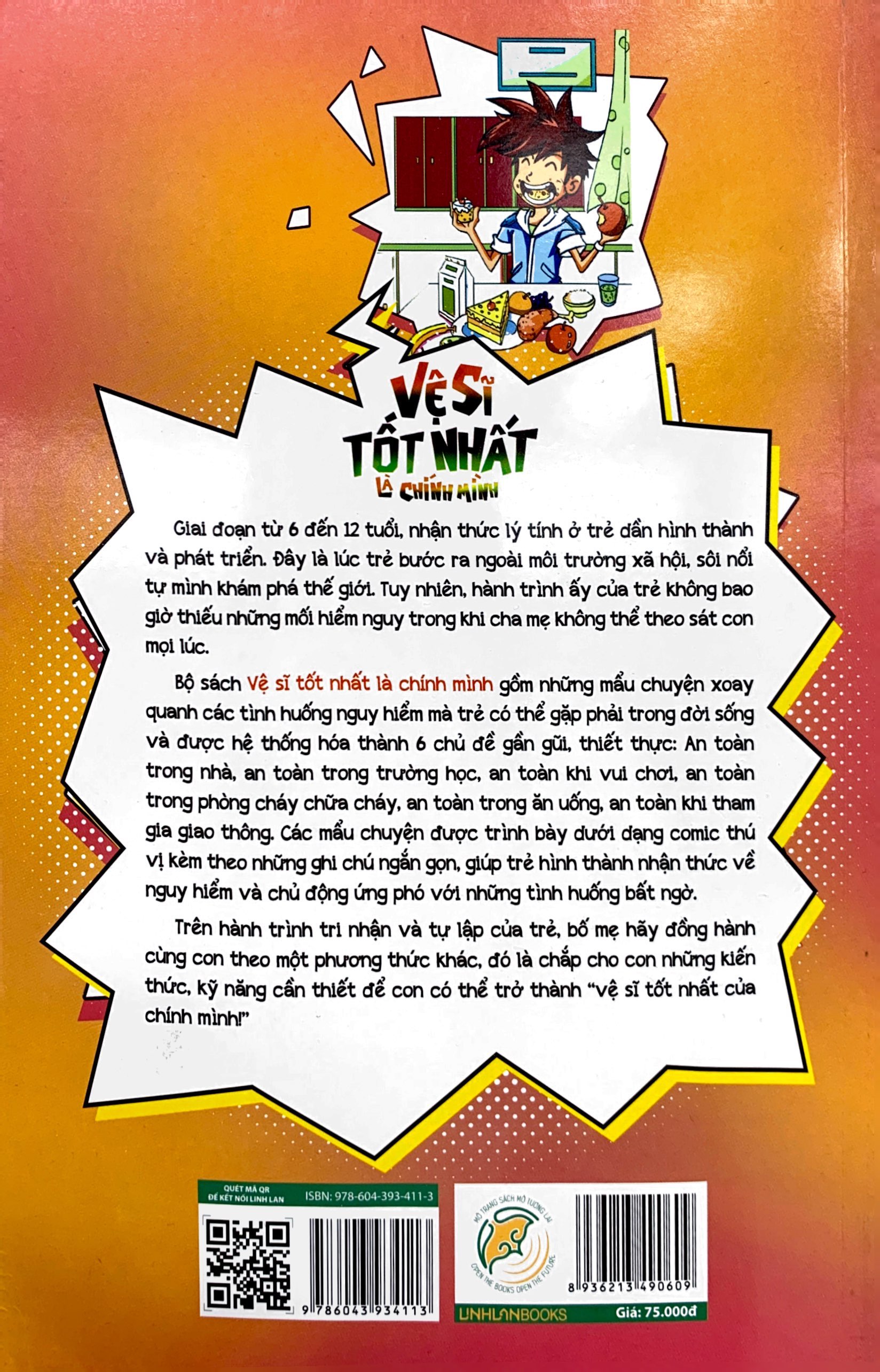 vệ sĩ tốt nhất là chính mình - 150++ kỹ năng an toàn dành cho học sinh - an toàn trong ăn uống (dành cho trẻ từ 6-12 tuổi)