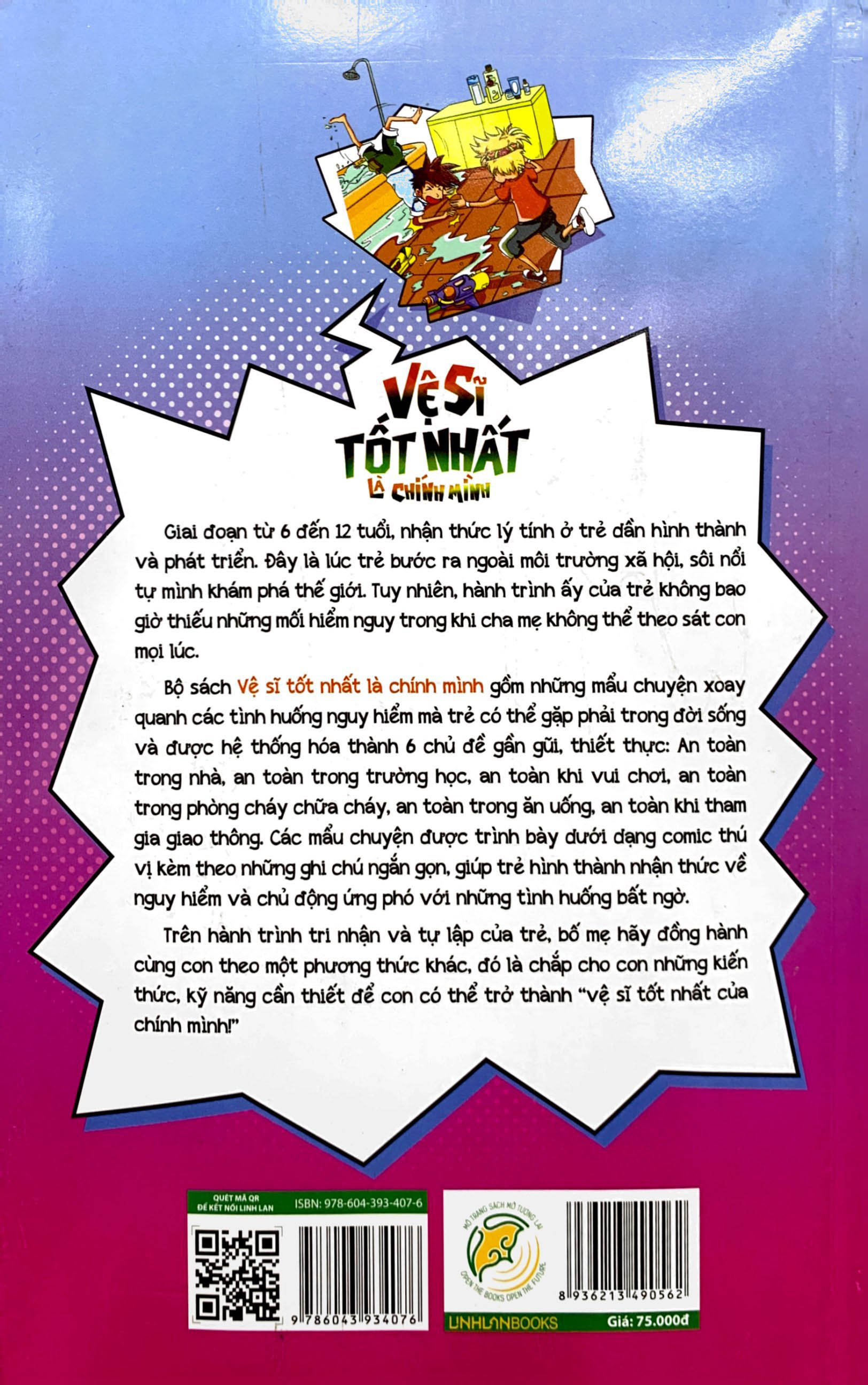 vệ sĩ tốt nhất là chính mình - 150++ kỹ năng an toàn dành cho học sinh - an toàn trong nhà (dành cho trẻ từ 6-12 tuổi)