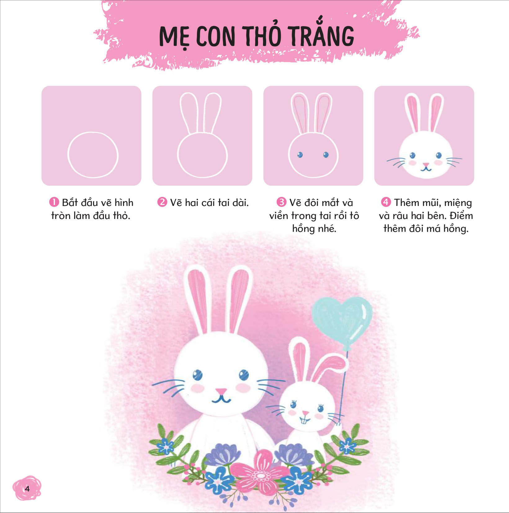 vẽ tất tật từ những hình cơ bản - động vật (tái bản 2023)