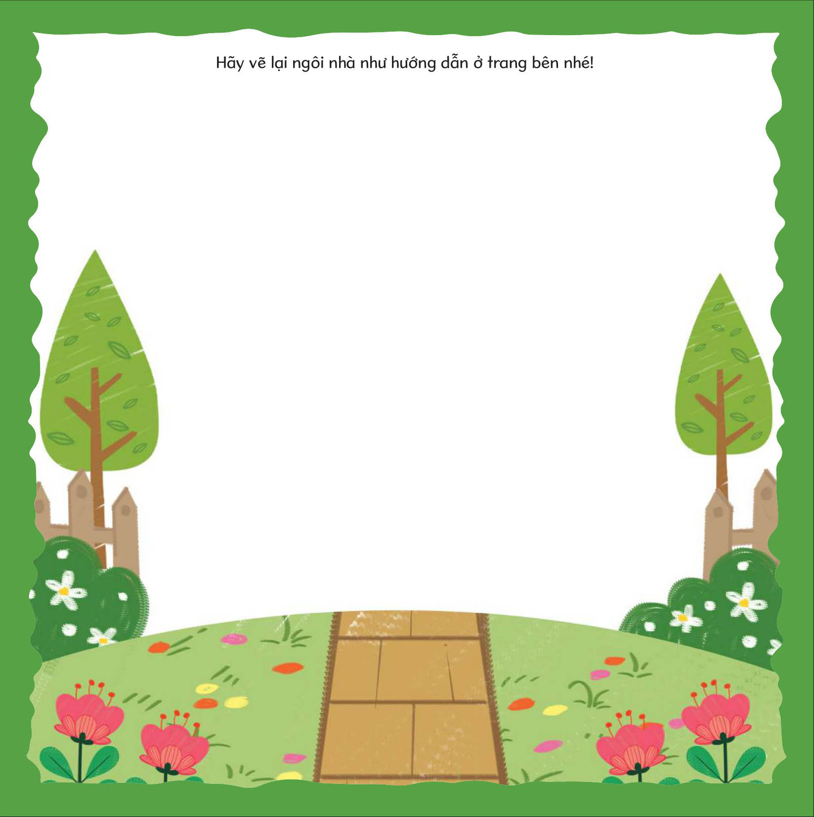 vẽ tất tật từ những hình cơ bản - nhà cửa và đồ đạc (tái bản 2023)