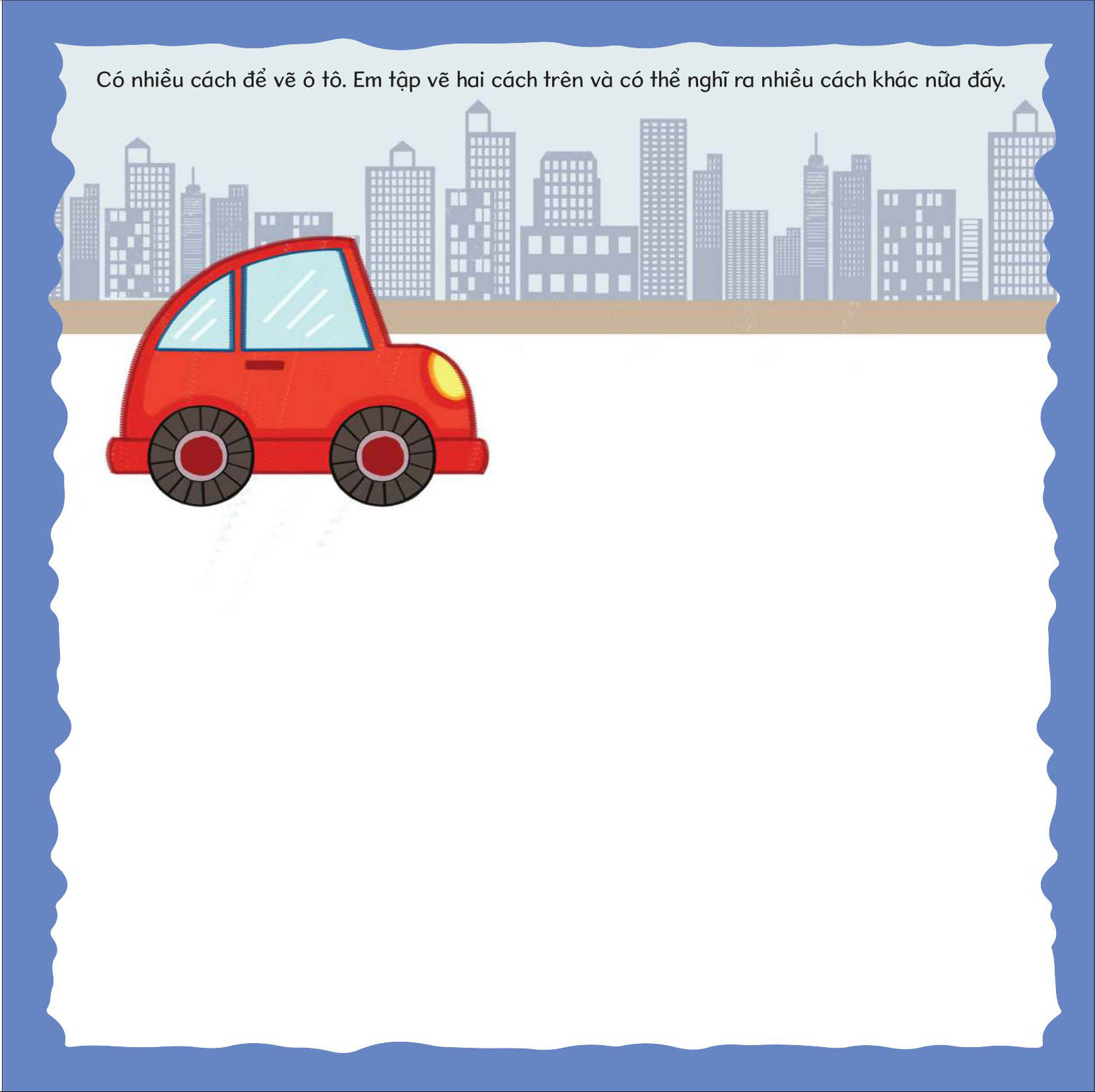 vẽ tất tật từ những hình cơ bản - phương tiện giao thông