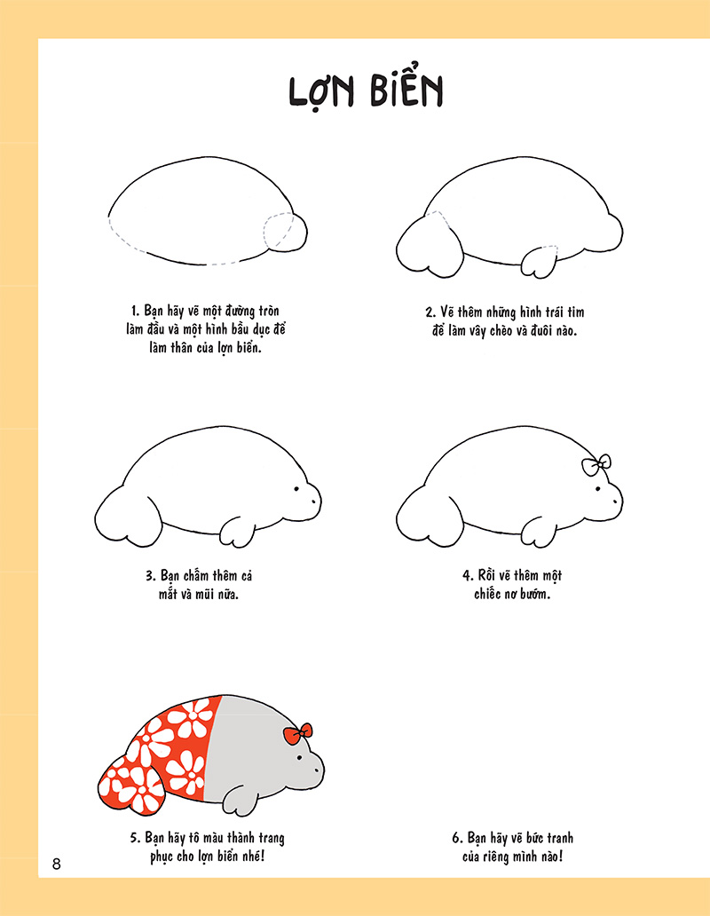 vẽ theo phong cách kawaii với 5 bước đơn giản - thế giới muôn màu