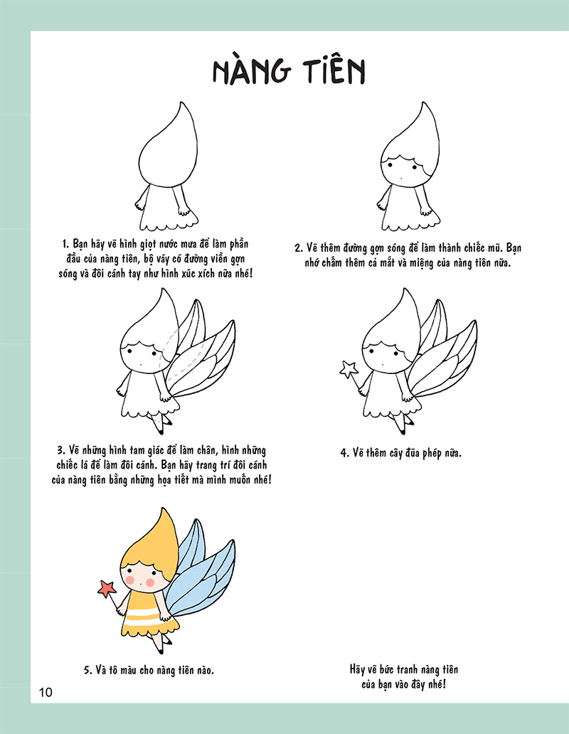 vẽ theo phong cách kawaii với 5 bước đơn giản - thế giới muôn màu