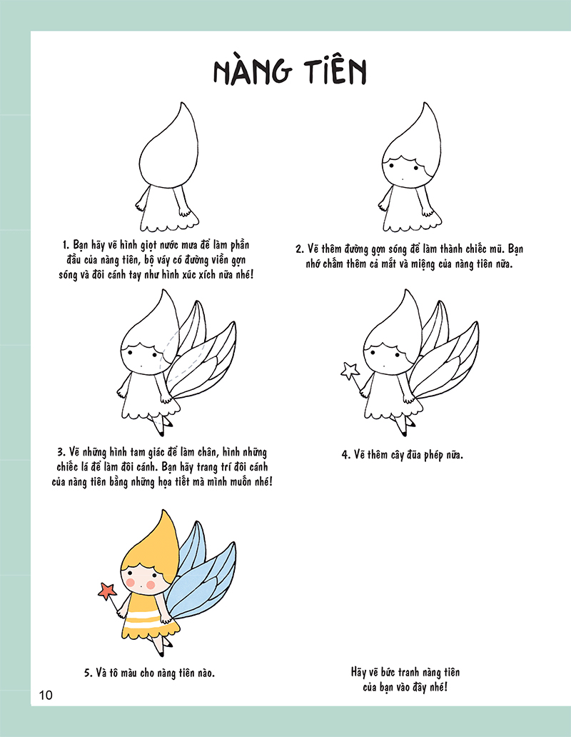 vẽ theo phong cách kawaii với 5 bước đơn giản - thế giới muôn màu