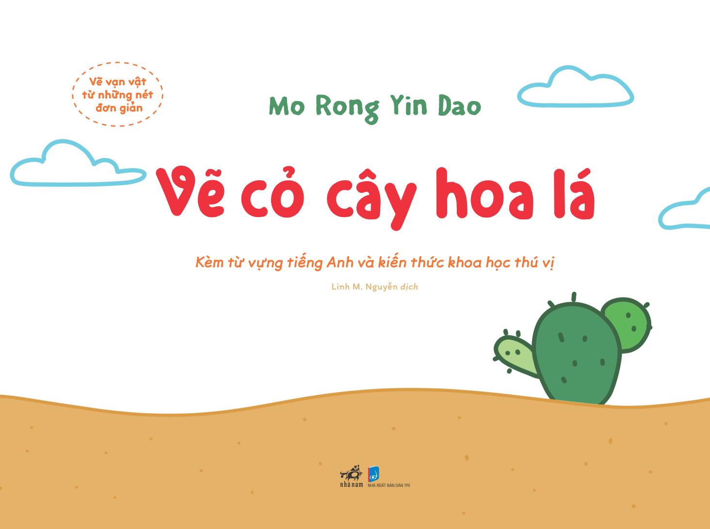 vẽ vạn vật từ những nét đơn giản - vẽ cỏ cây hoa lá