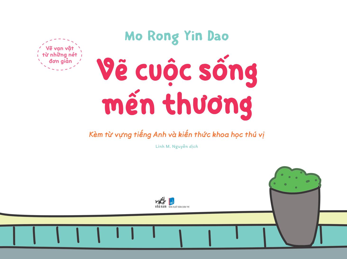 vẽ vạn vật từ những nét đơn giản - vẽ cuộc sống mến thương