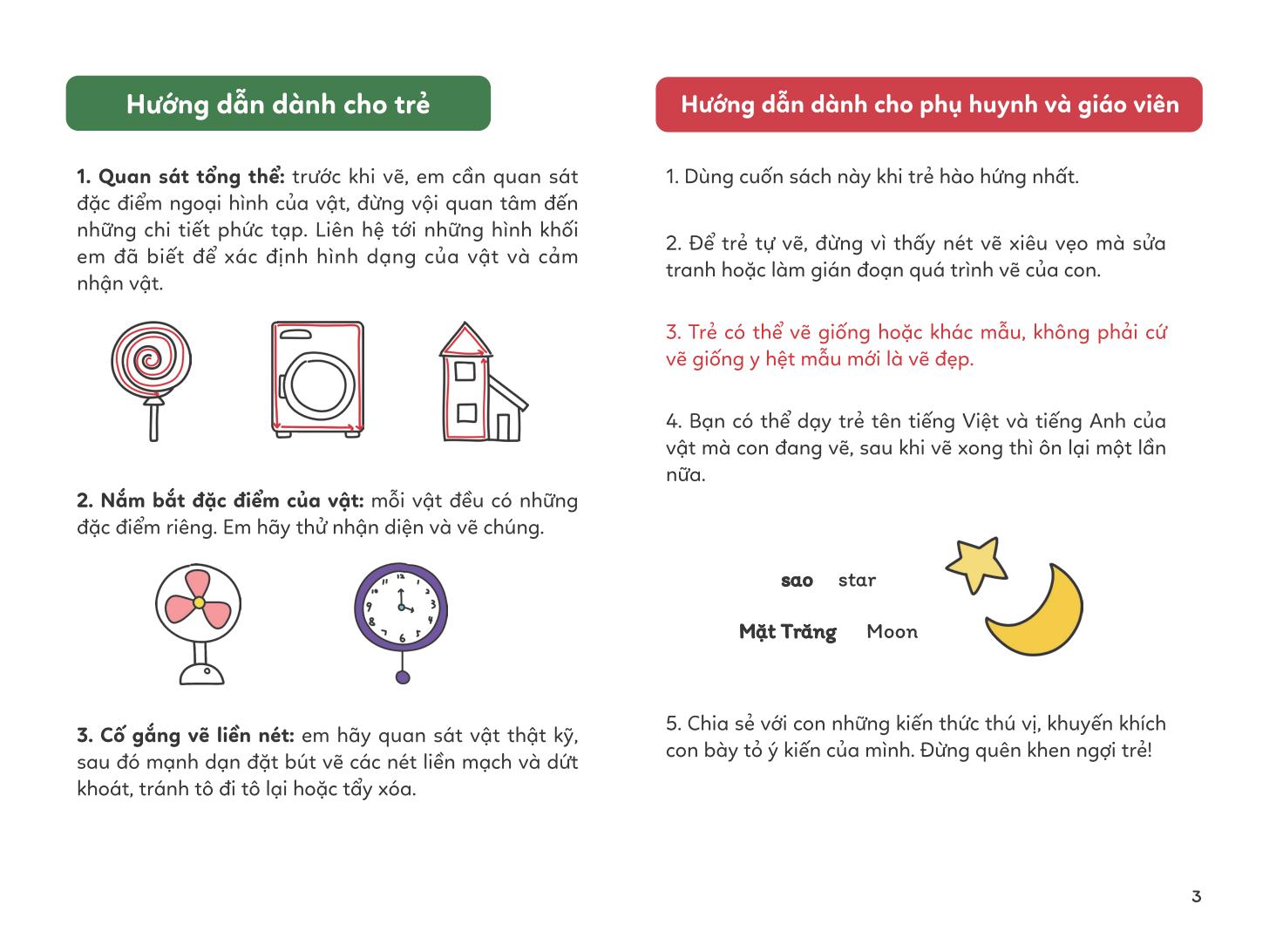 vẽ vạn vật từ những nét đơn giản - vẽ cuộc sống mến thương