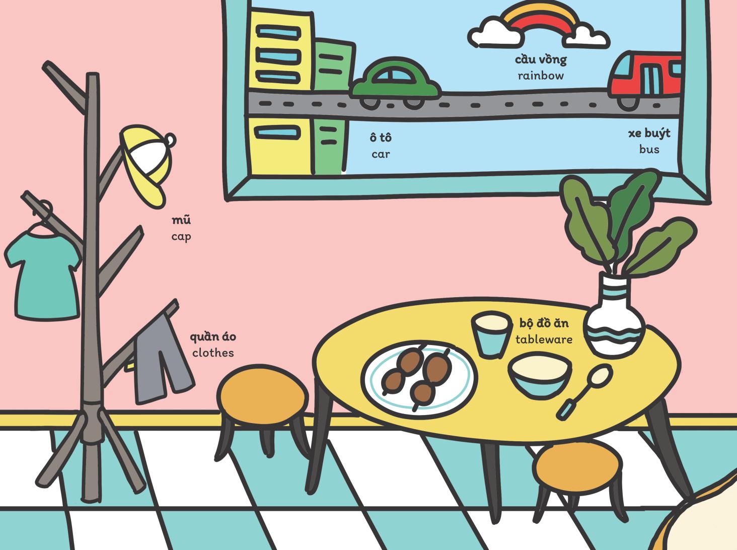 vẽ vạn vật từ những nét đơn giản - vẽ cuộc sống mến thương