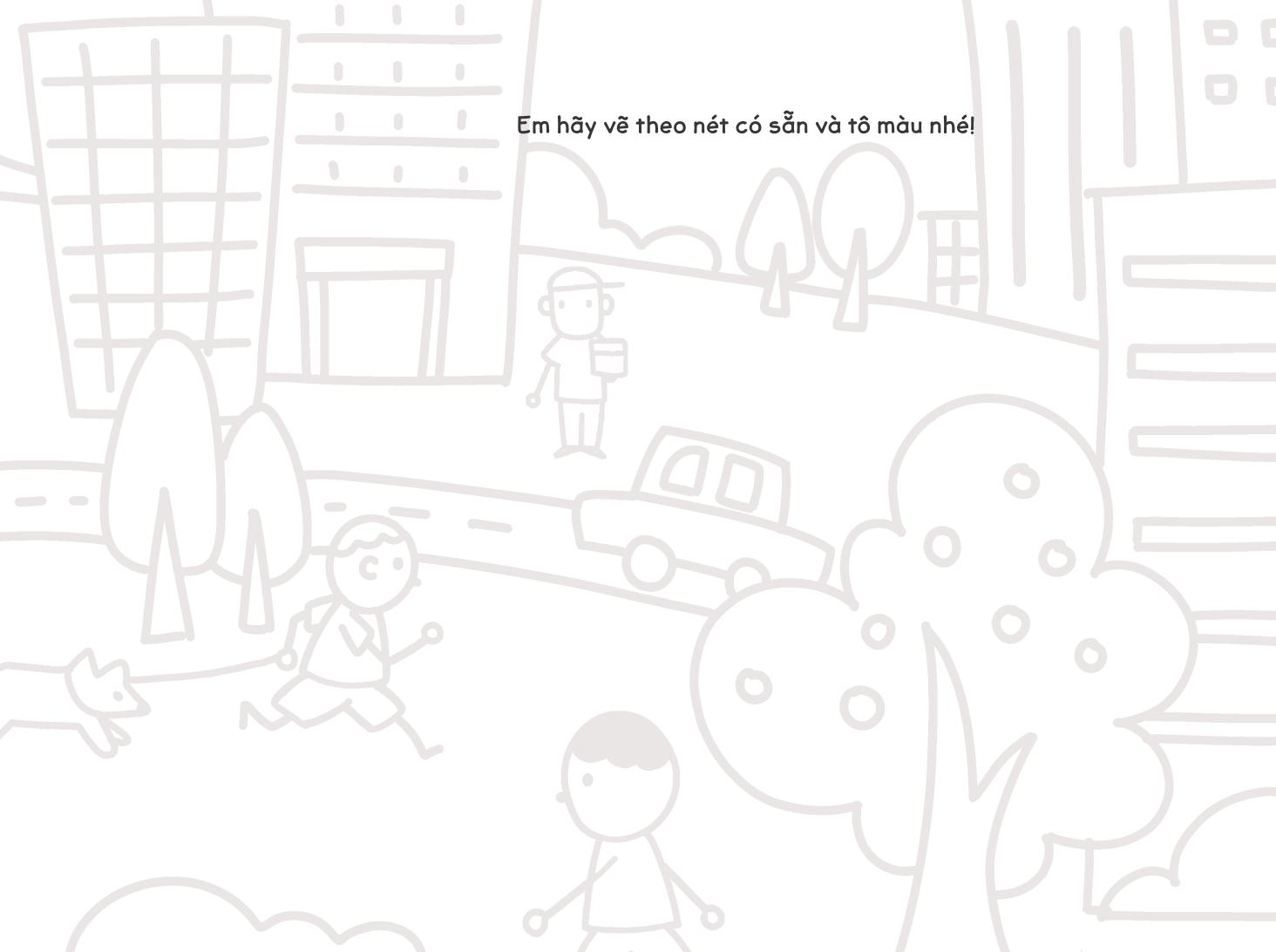 vẽ vạn vật từ những nét đơn giản - vẽ người em yêu quý