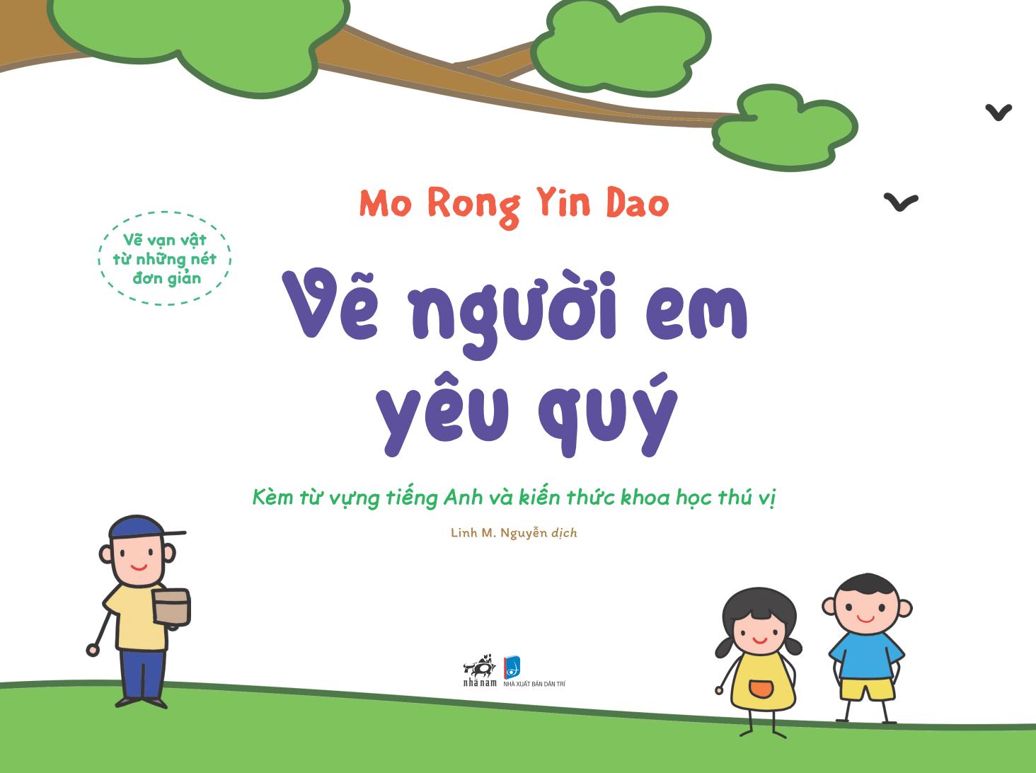 vẽ vạn vật từ những nét đơn giản - vẽ người em yêu quý