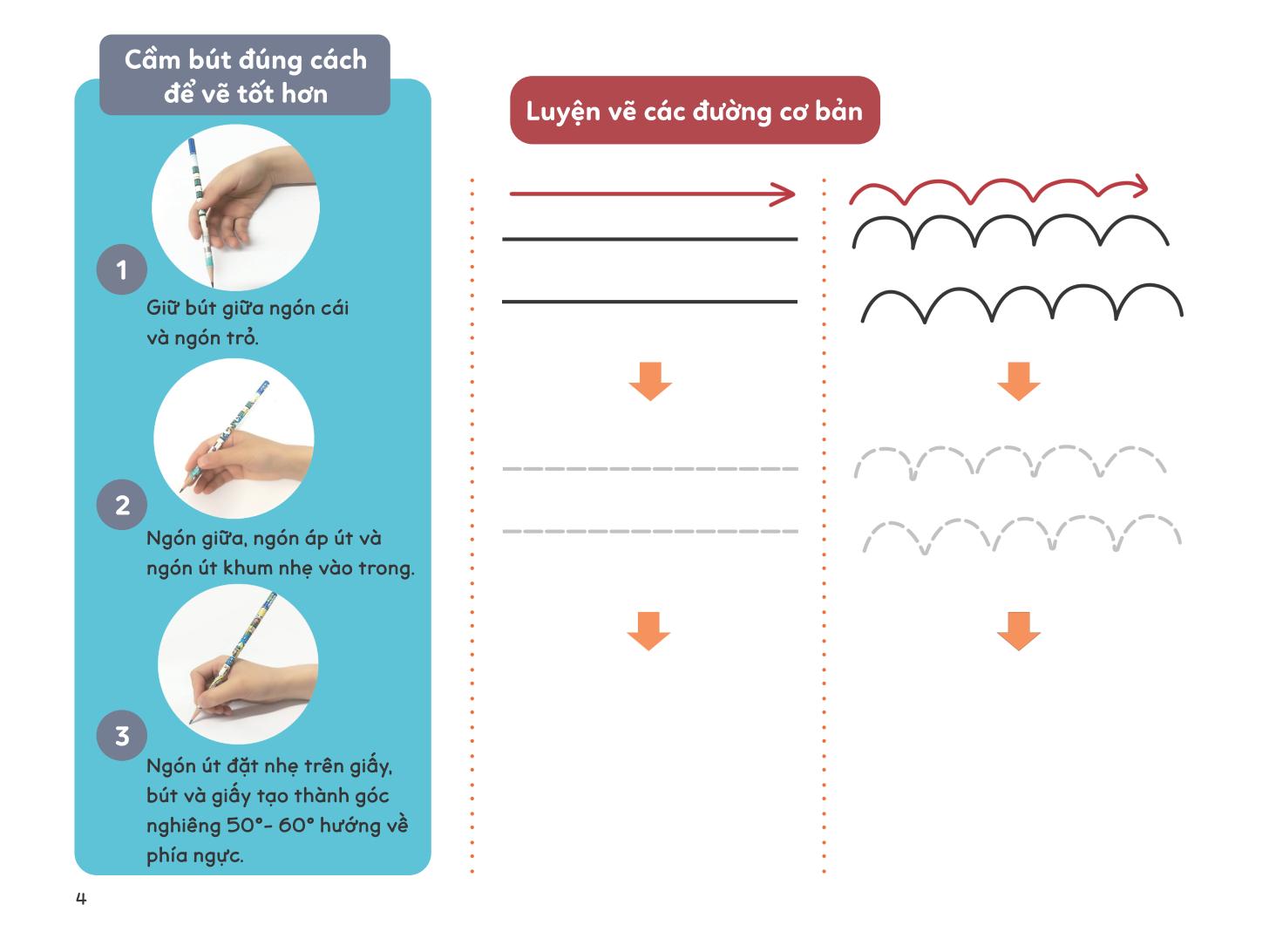 vẽ vạn vật từ những nét đơn giản - vẽ người em yêu quý