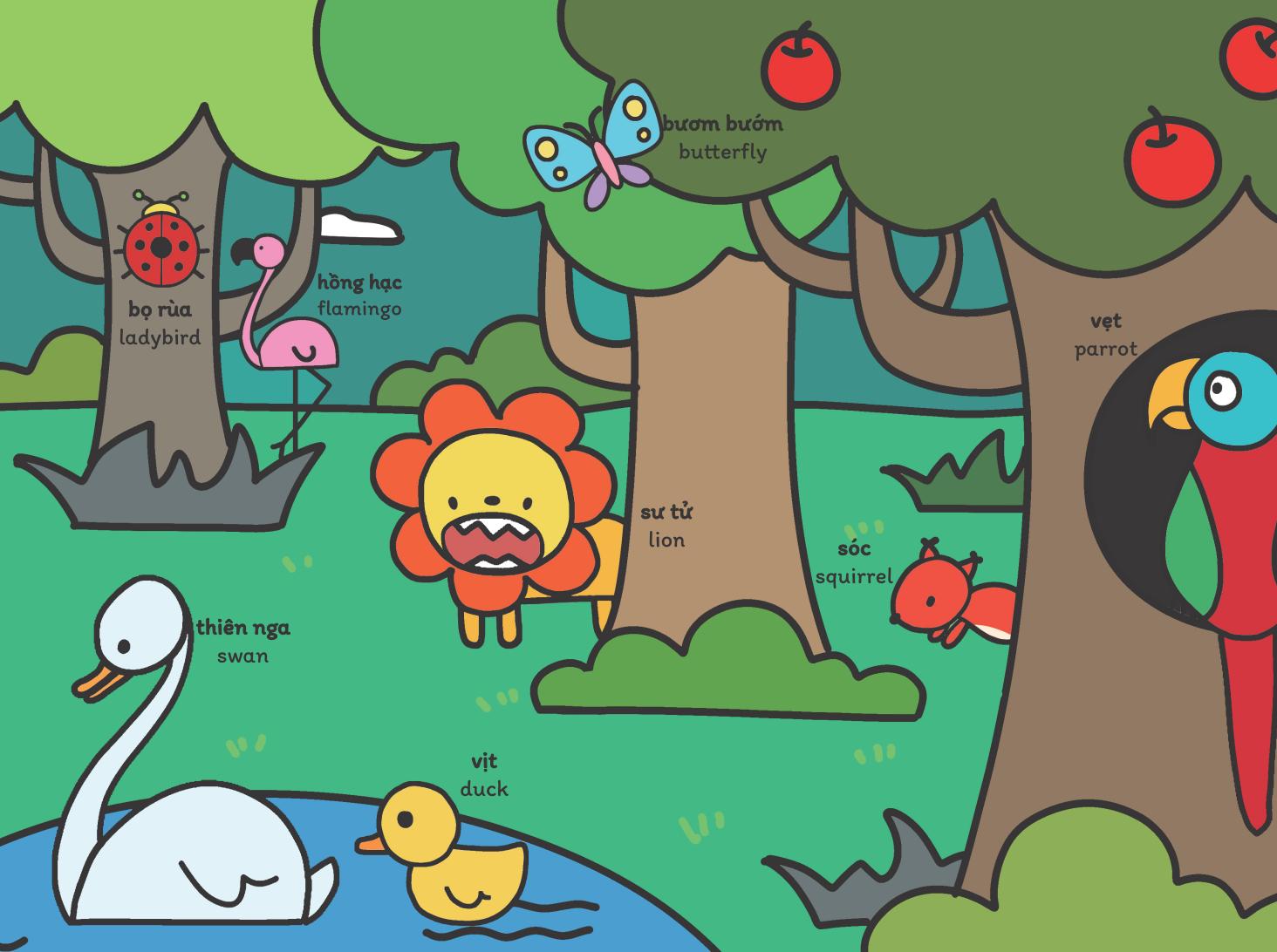 vẽ vạn vật từ những nét đơn giản - vẽ thú vật chim muông