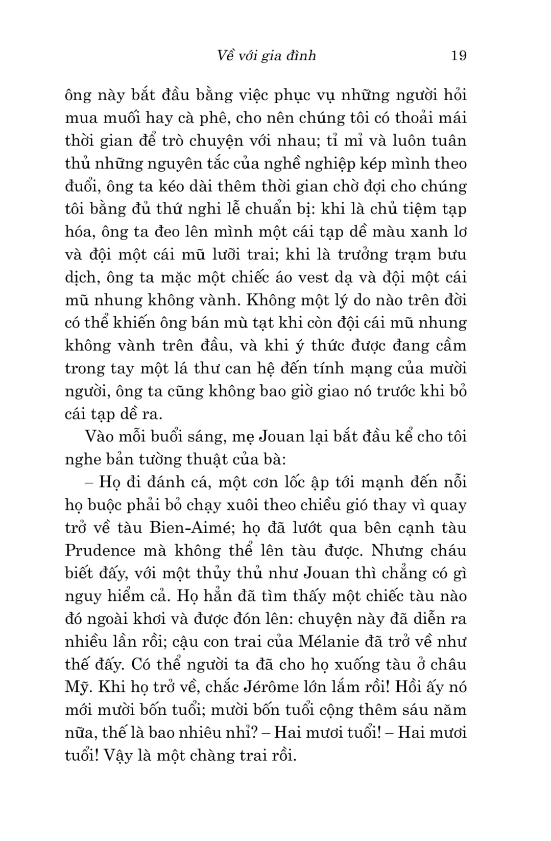 về với gia đình