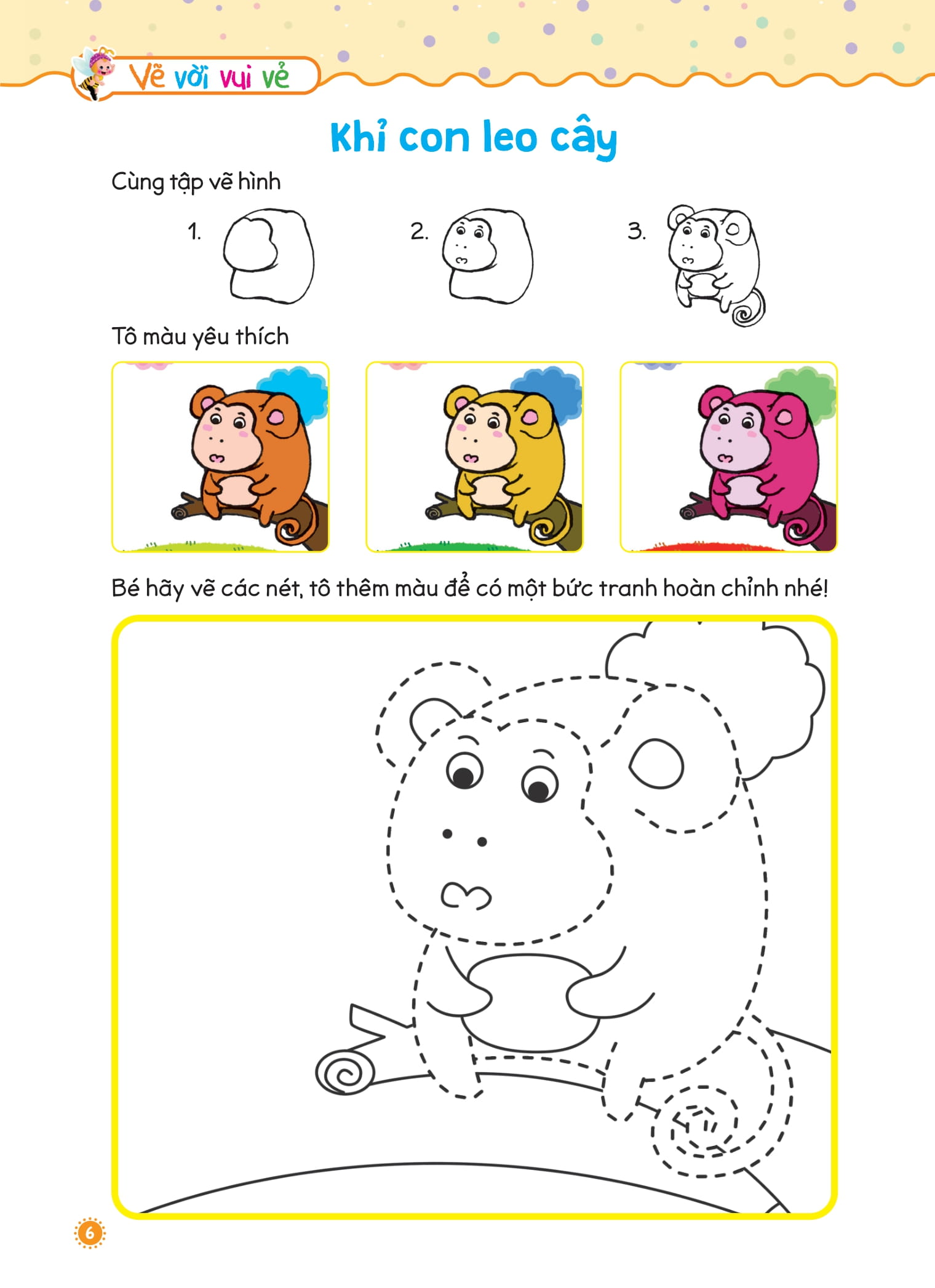 vẽ vời vui vẻ - thế giới động vật