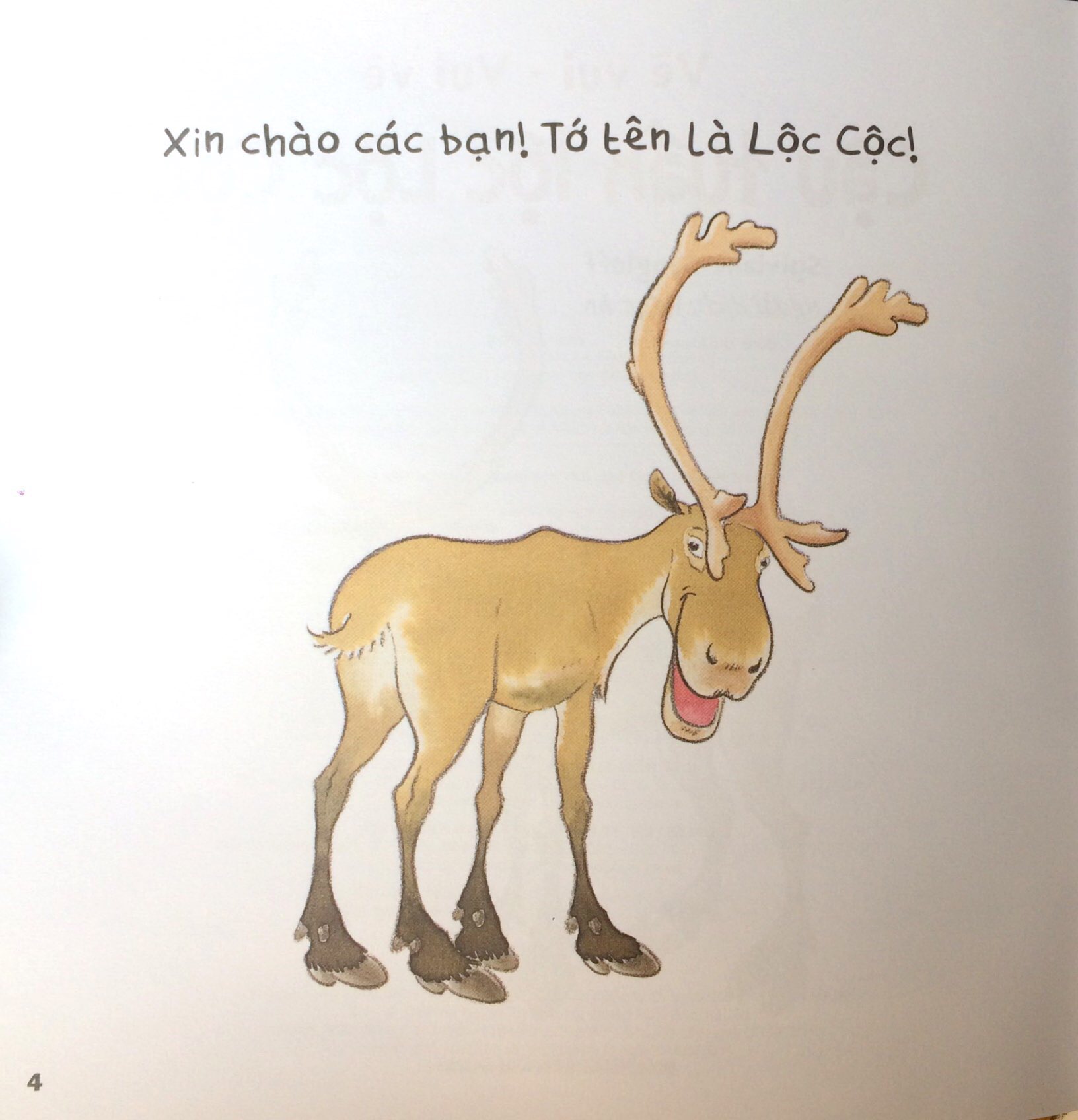 vẽ vui - vui vẽ - cậu tuần lộc lộc cộc