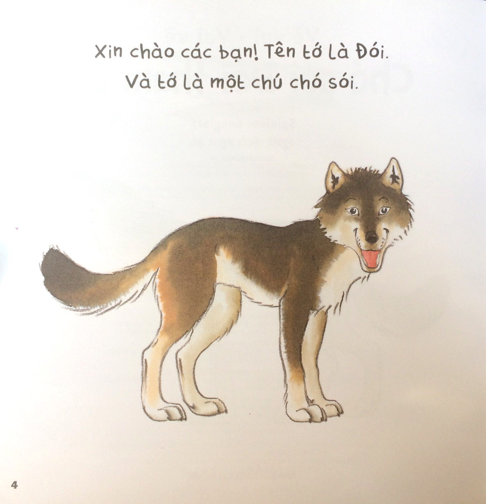 vẽ vui - vui vẽ - chó sói đói tham ăn