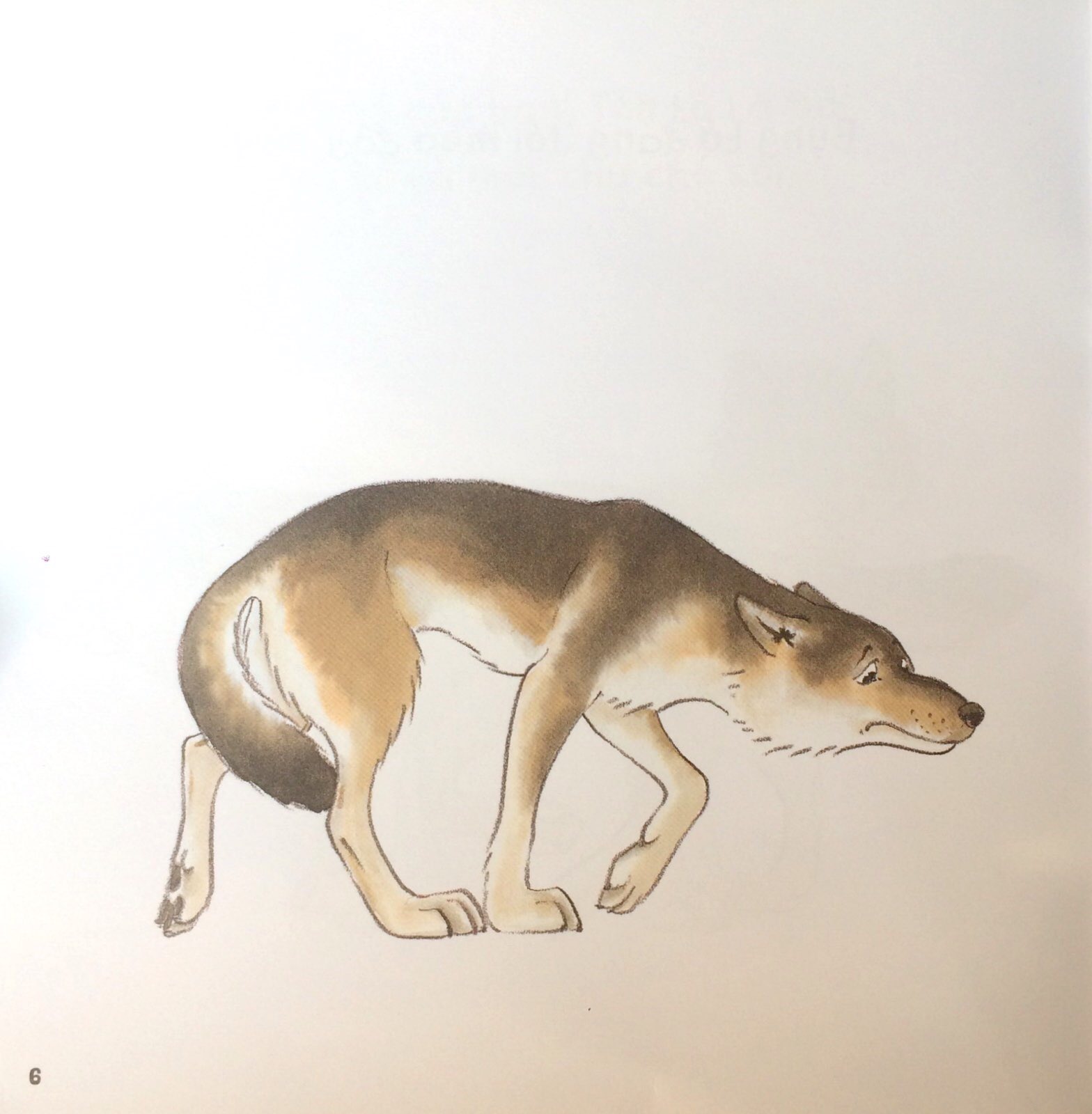 vẽ vui - vui vẽ - chó sói đói tham ăn