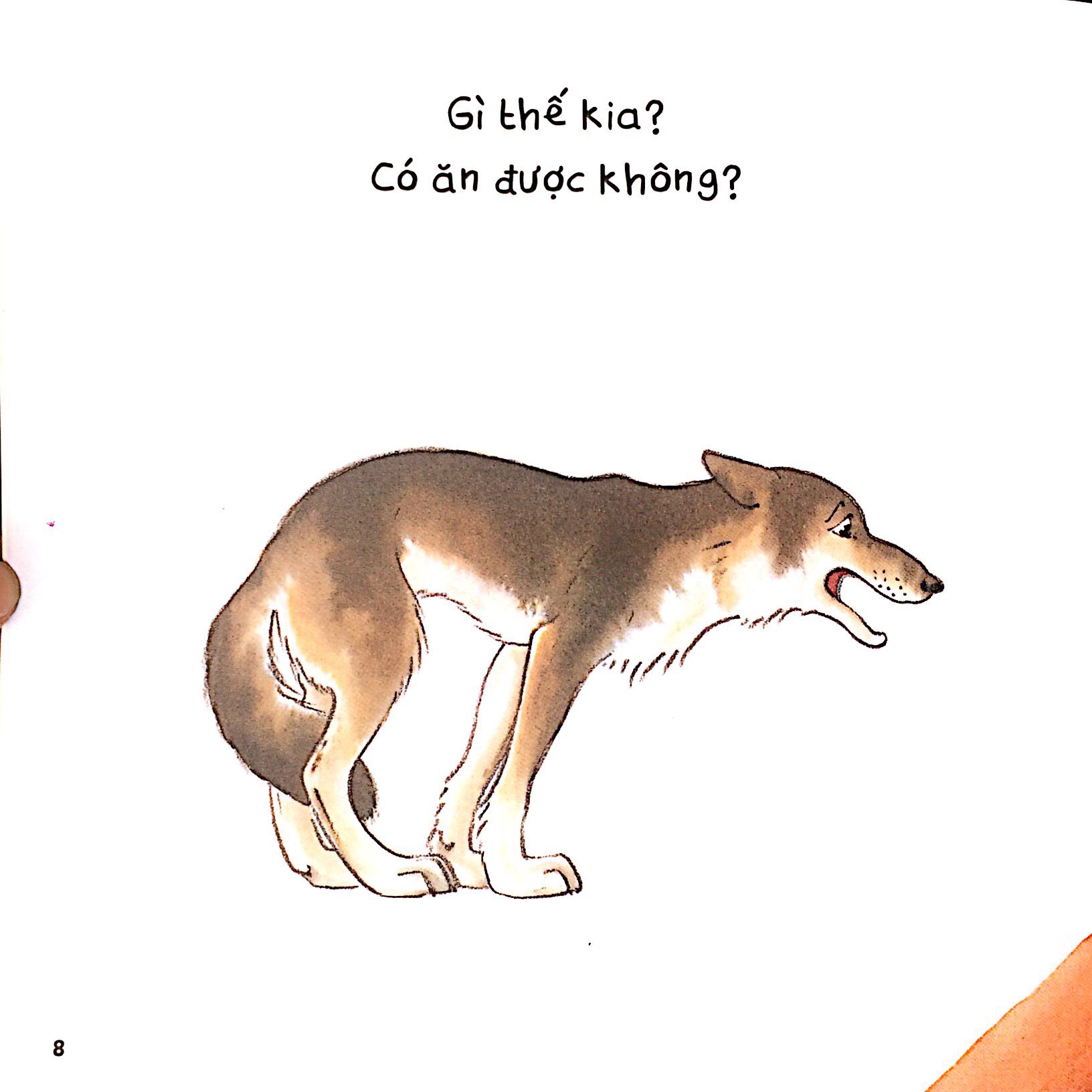 vẽ vui - vui vẽ - chó sói đói tham ăn