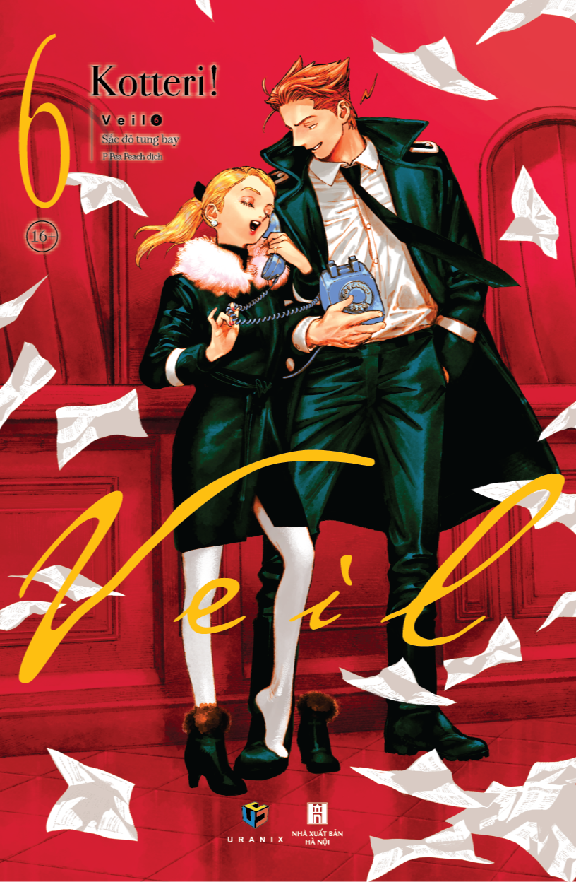 veil - tập 6 - sắc đỏ tung bay - tặng kèm postcard