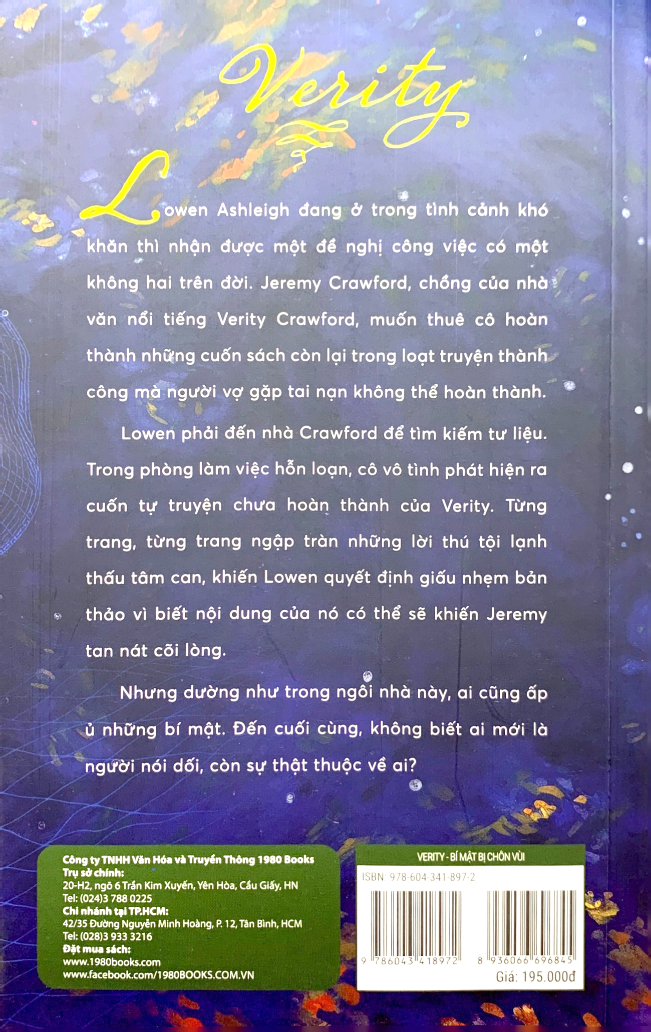 verity - bí mật bị chôn vùi