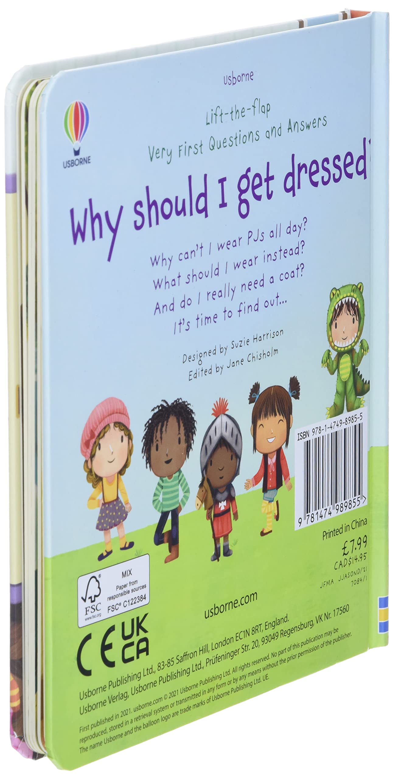 very first questions and answers why should i get dressed?