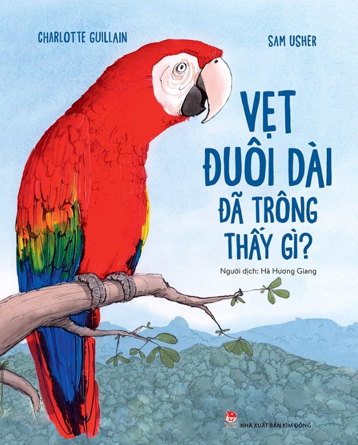 vẹt đuôi dài đã trông thấy gì?