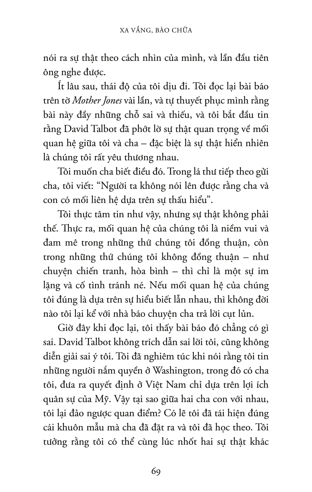 Vi Cha Chung Toi Noi Doi - Because Our Fathers Lied - Hoi Uc Ve Su That Va Gia Dinh, Tu Cuoc Chien Viet Nam Den Tan Hom Nay
