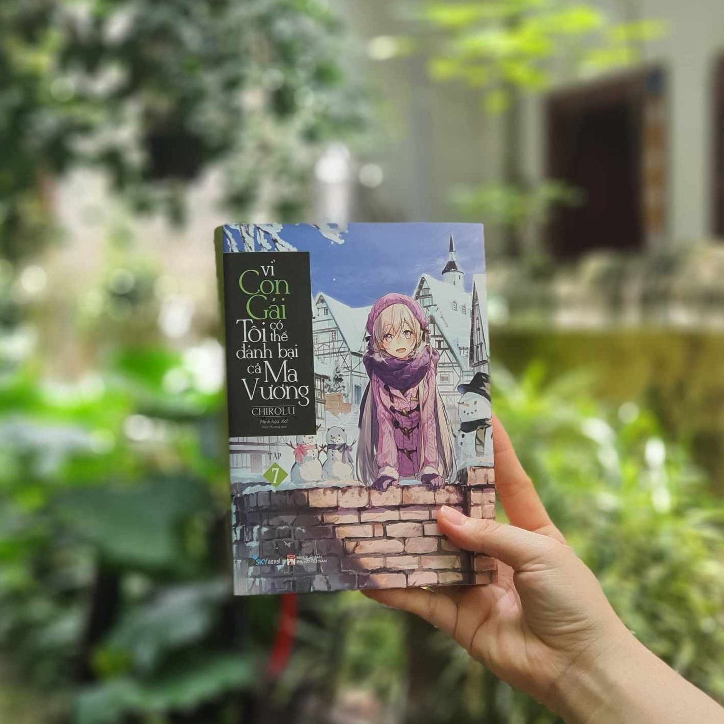 vì con gái tôi có thể đánh bại cả ma vương - tập 7 - tặng kèm bookmark