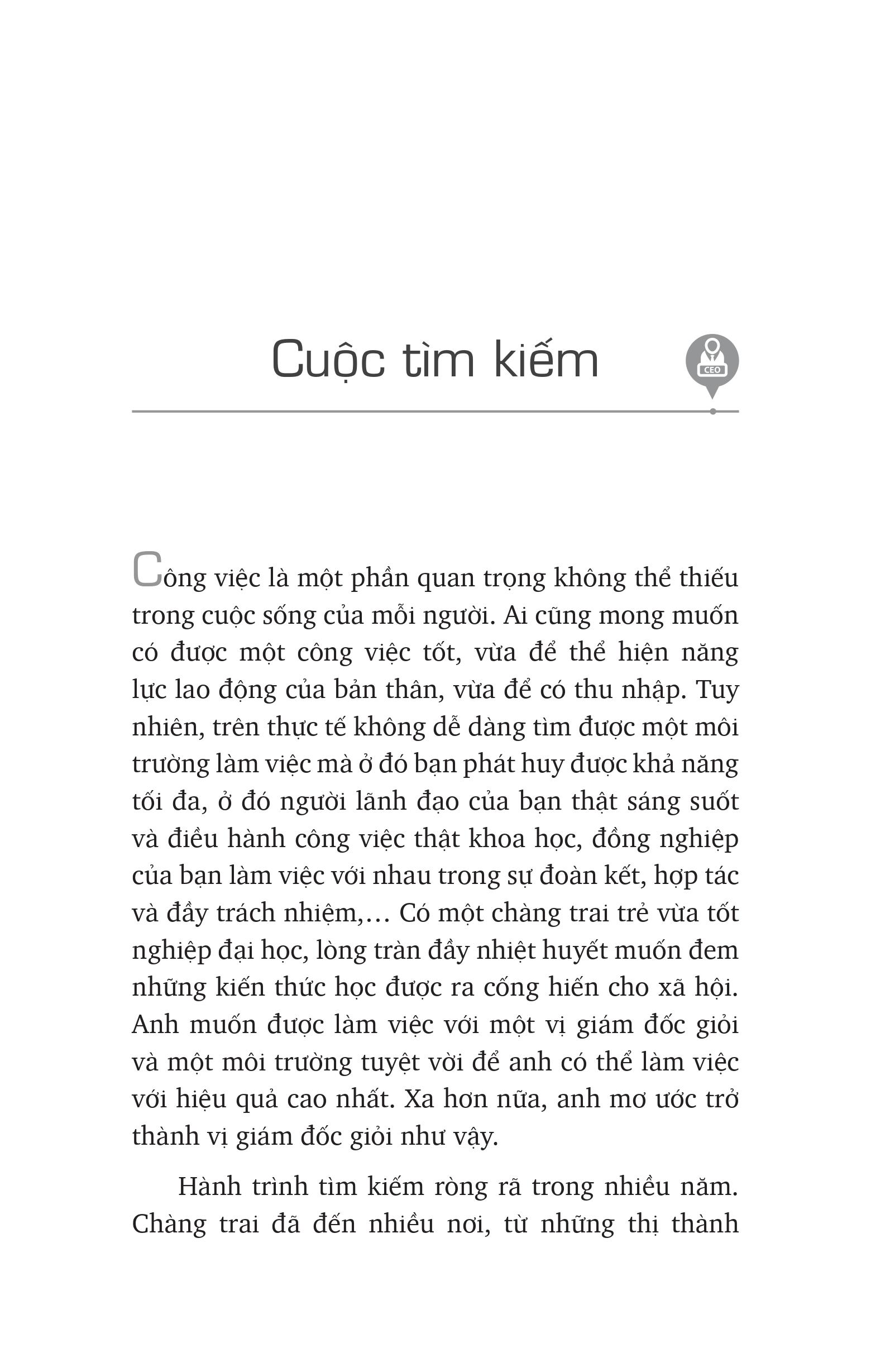 vị giám đốc một phút