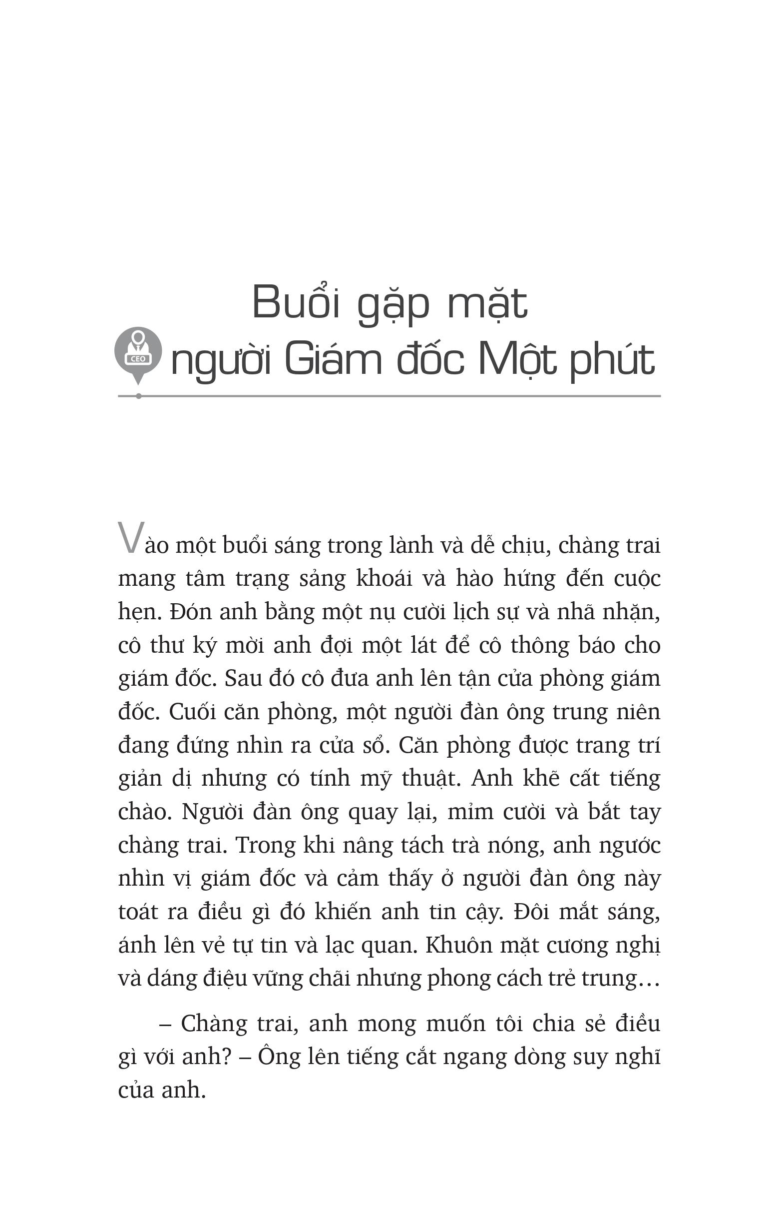vị giám đốc một phút