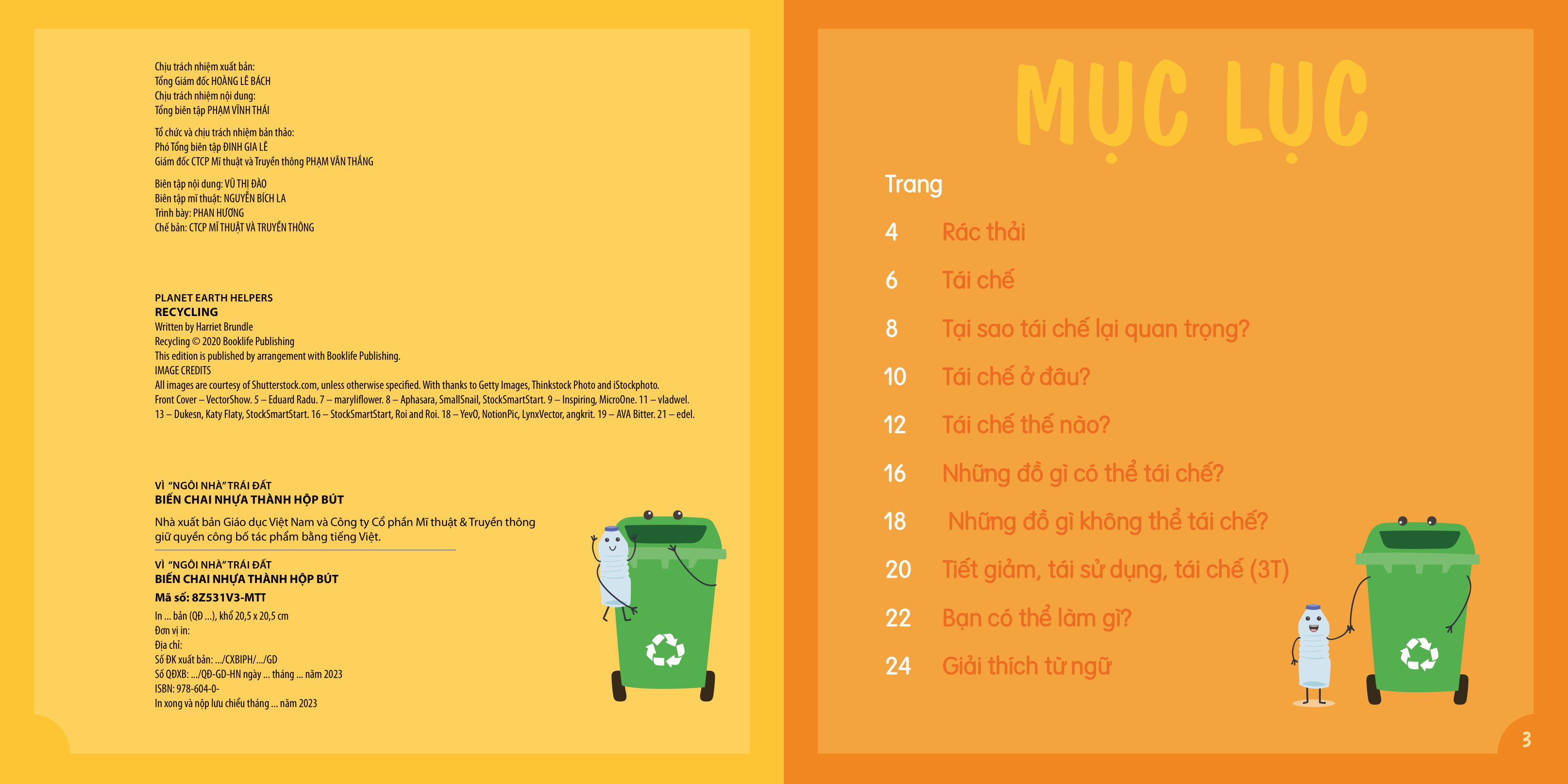 vì " ngôi nhà" trái đất - biến chai nhựa thành hộp bút