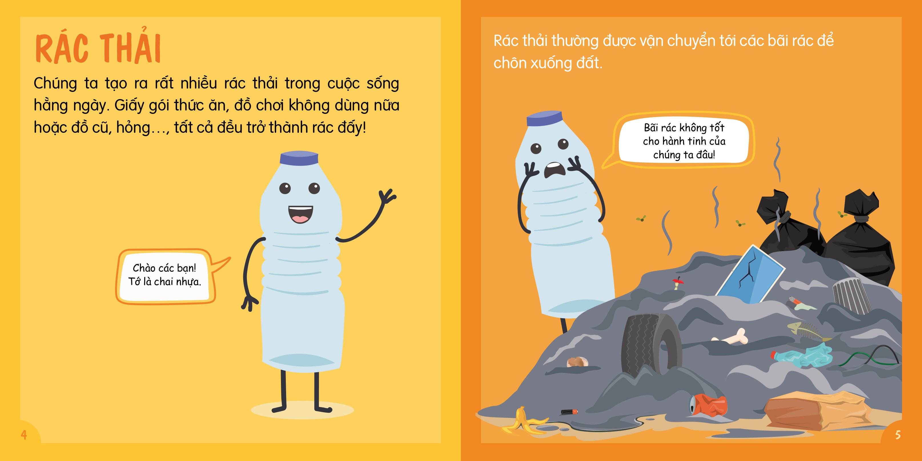 vì " ngôi nhà" trái đất - biến chai nhựa thành hộp bút