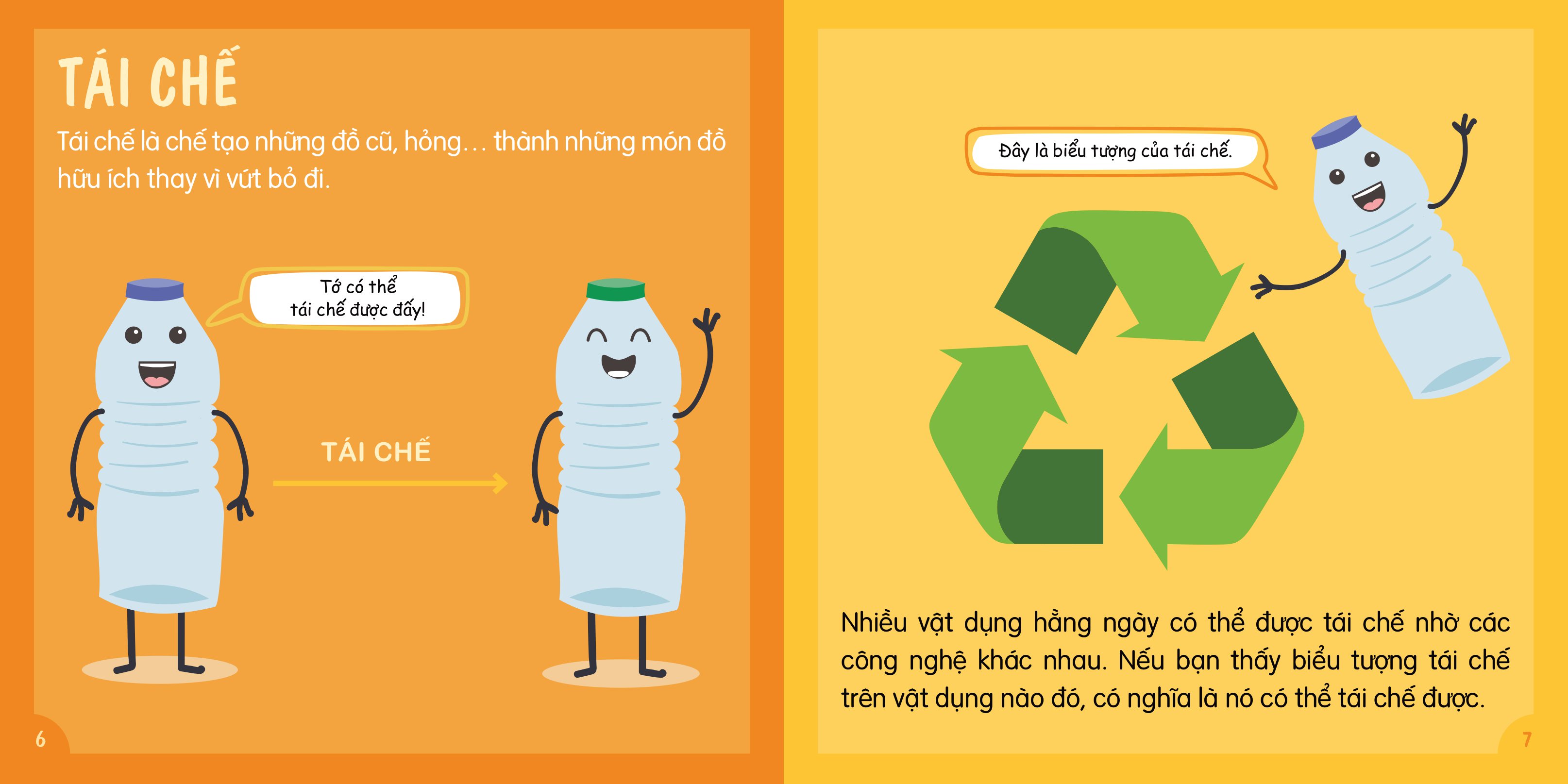 vì " ngôi nhà" trái đất - biến chai nhựa thành hộp bút