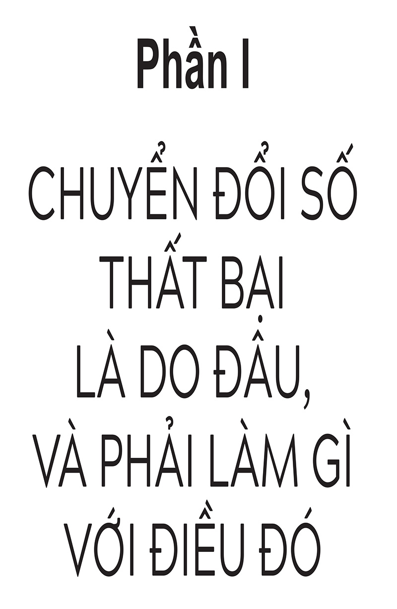 vì sao chuyển đổi số thất bại - why digital transformations fail