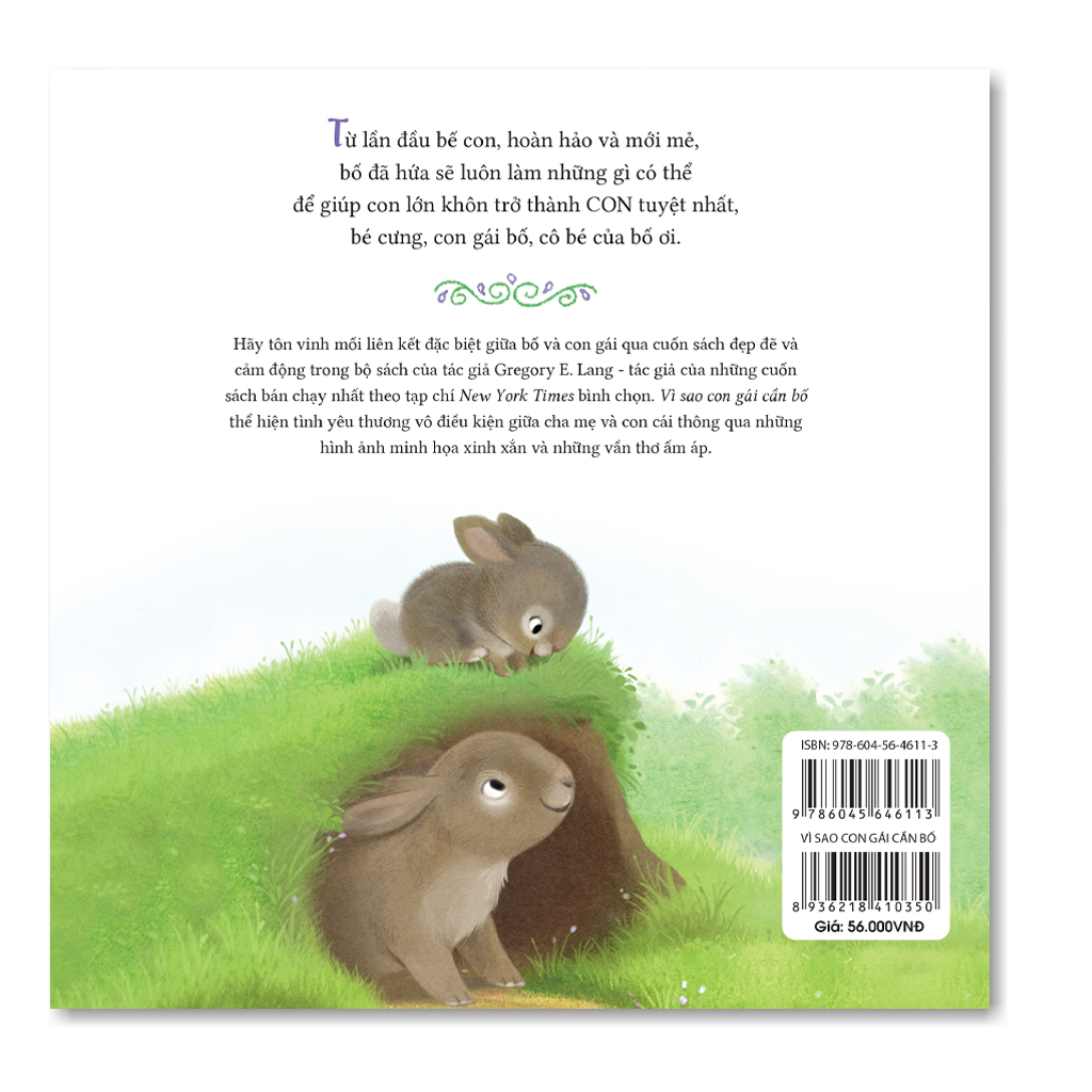 vì sao con gái cần bố