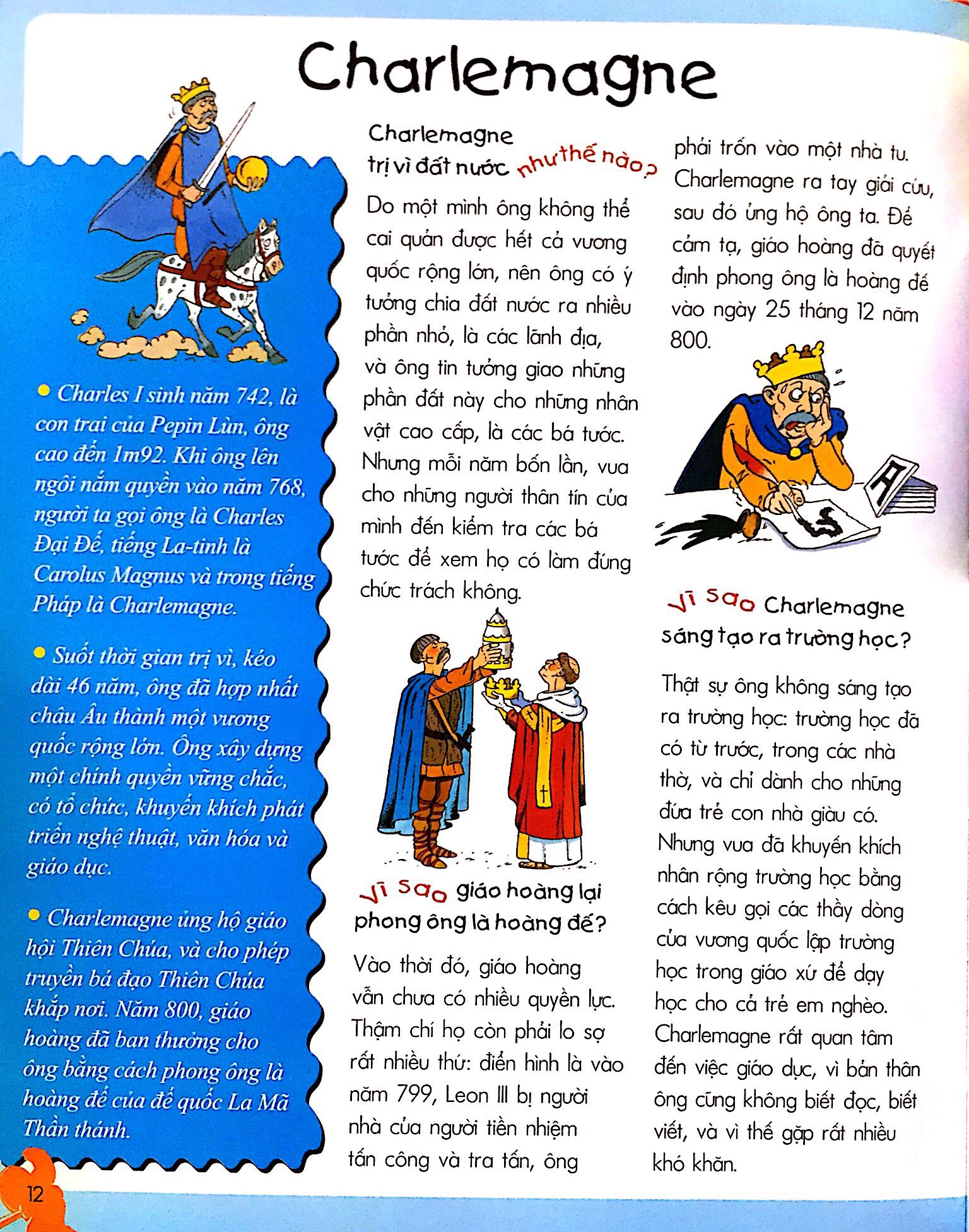 vì sao? như thế nào? - thời trung cổ