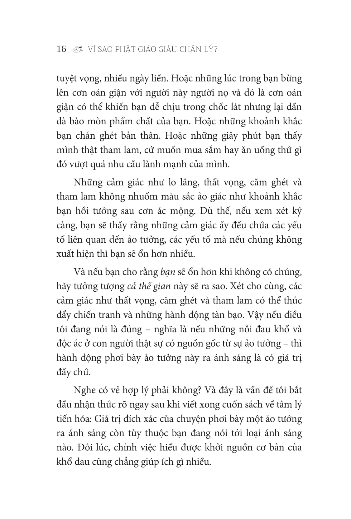 vì sao phật giáo giàu chân lý - why buddhism is true