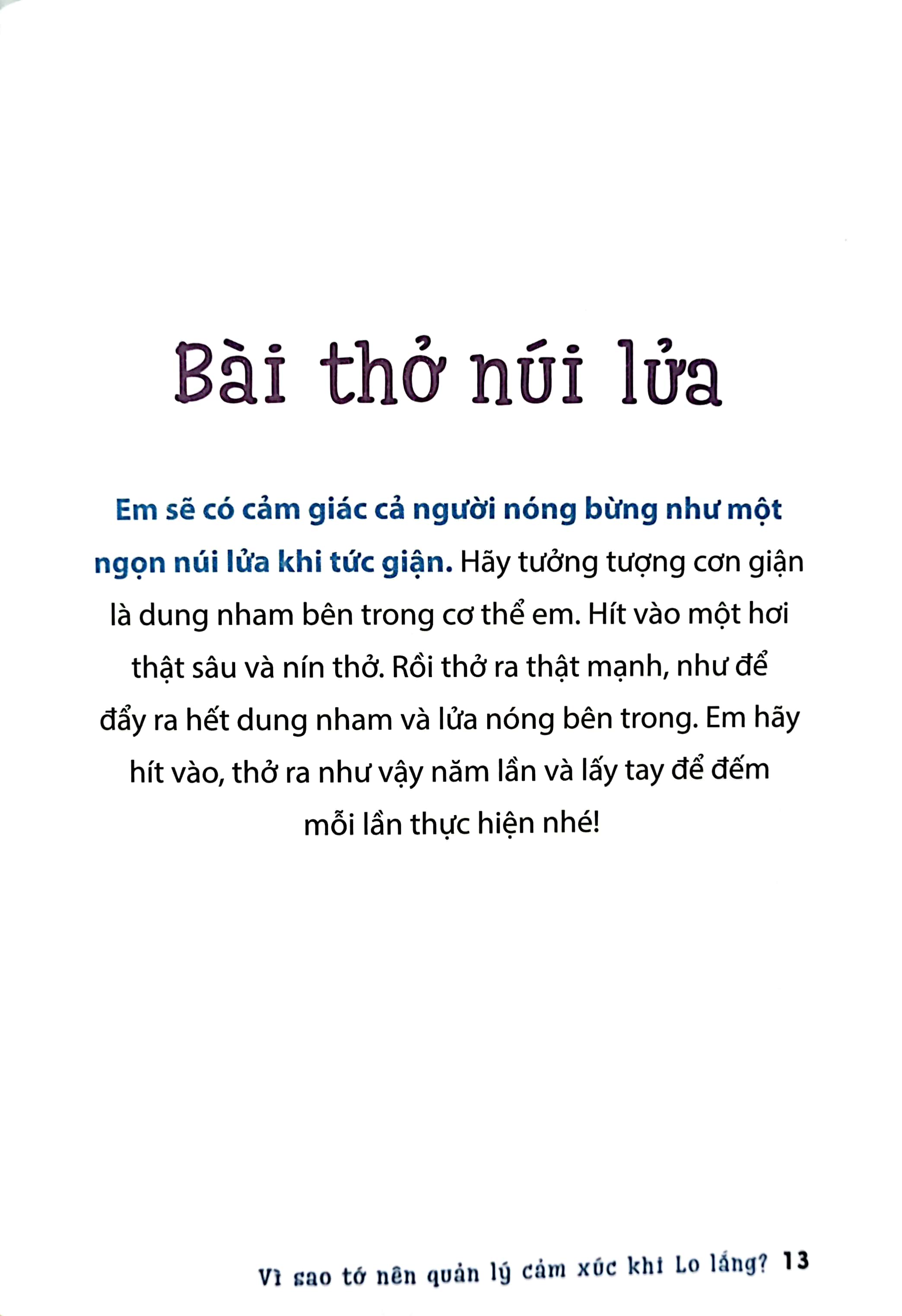 vì sao tớ nên quản lý cảm xúc khi lo lắng
