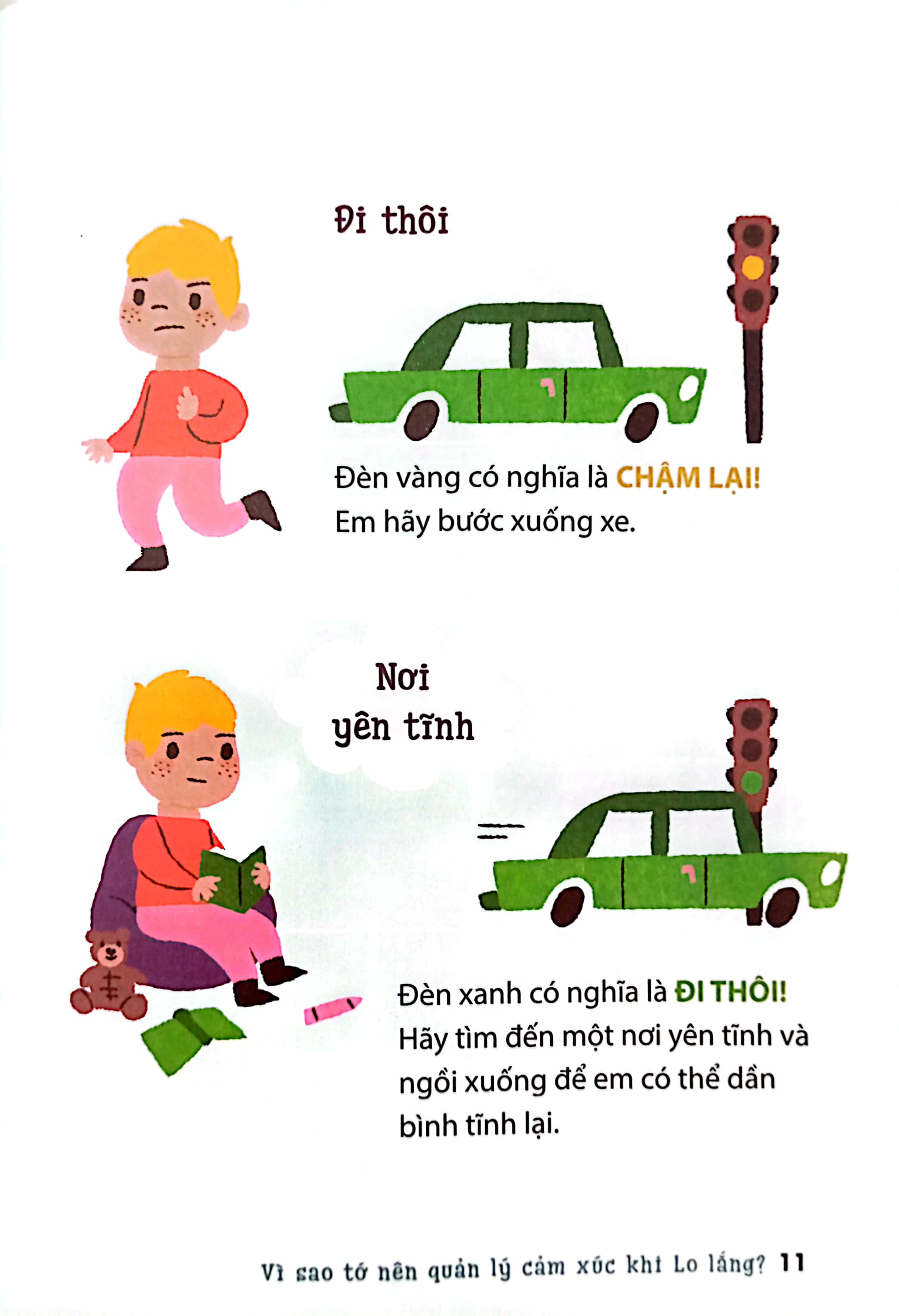 vì sao tớ nên quản lý cảm xúc khi lo lắng