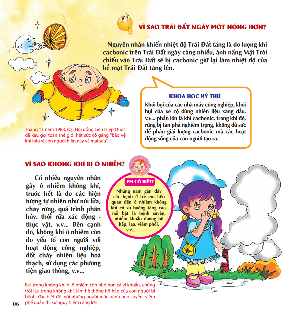 vì sao trái đất ngày một nóng hơn