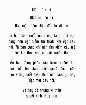 vị thần của những quyết định - the book of answers - bản bìa hồng